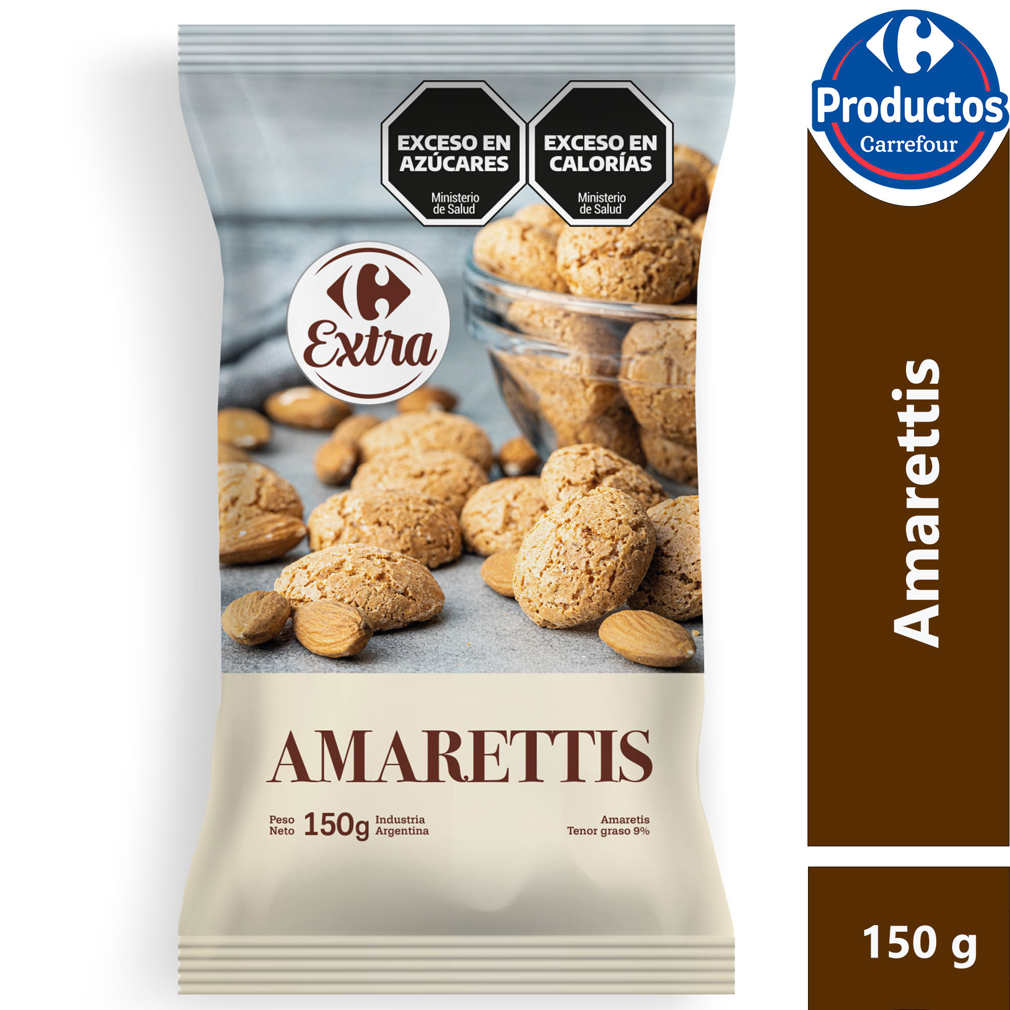 Amarettis Carrefour Extra 150 grs