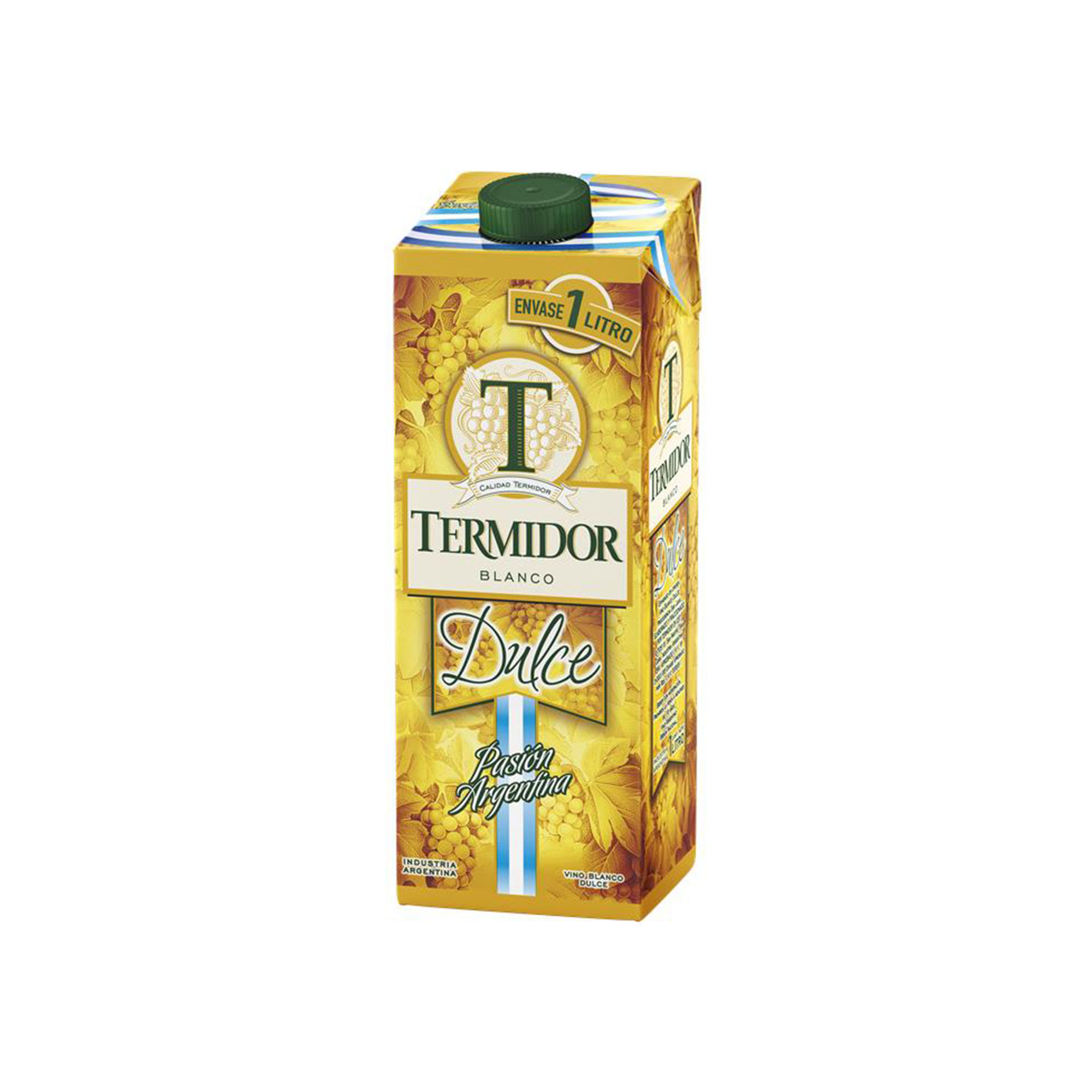 Vino blanco dulce Termidor brick 1 lt