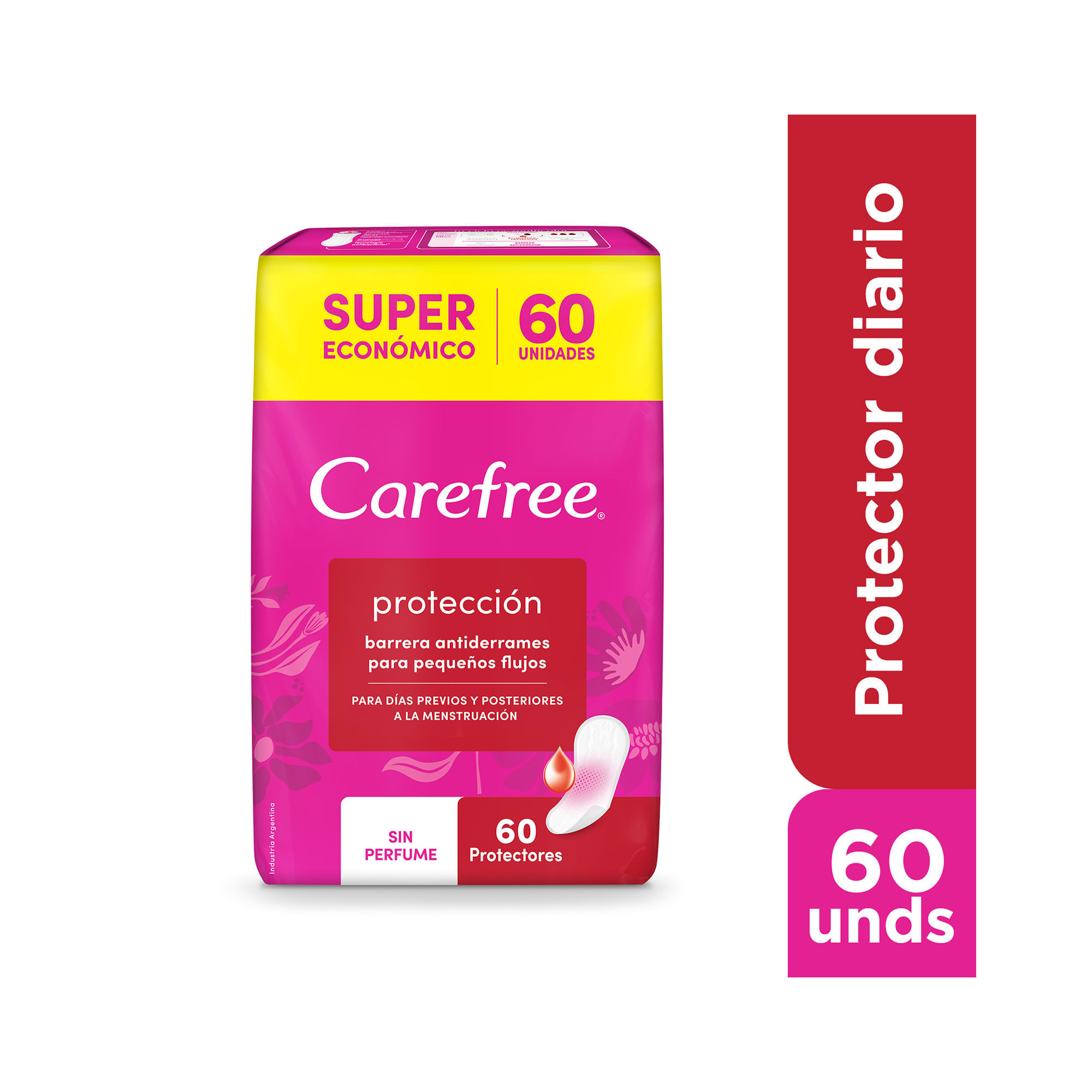 Protectores diarios Cerefree protección 60 uni