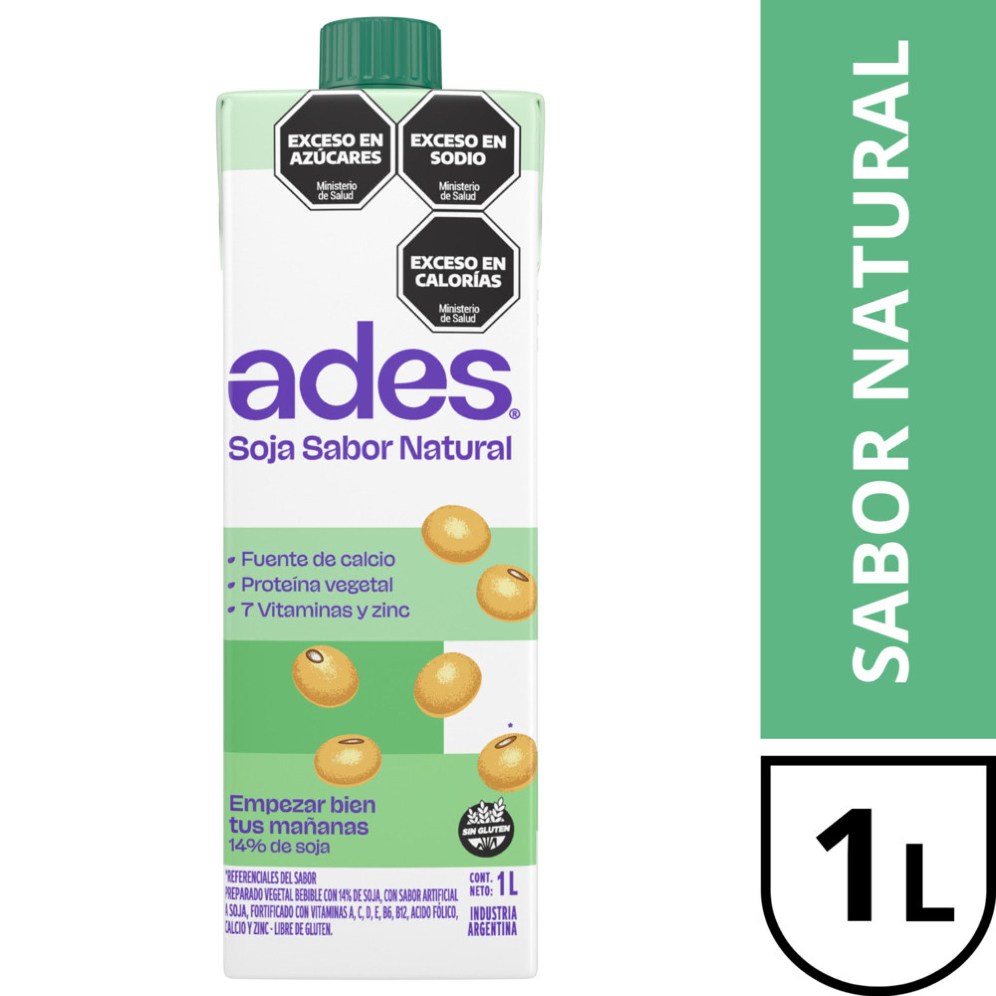 Jugo Ades Soja 1 L
