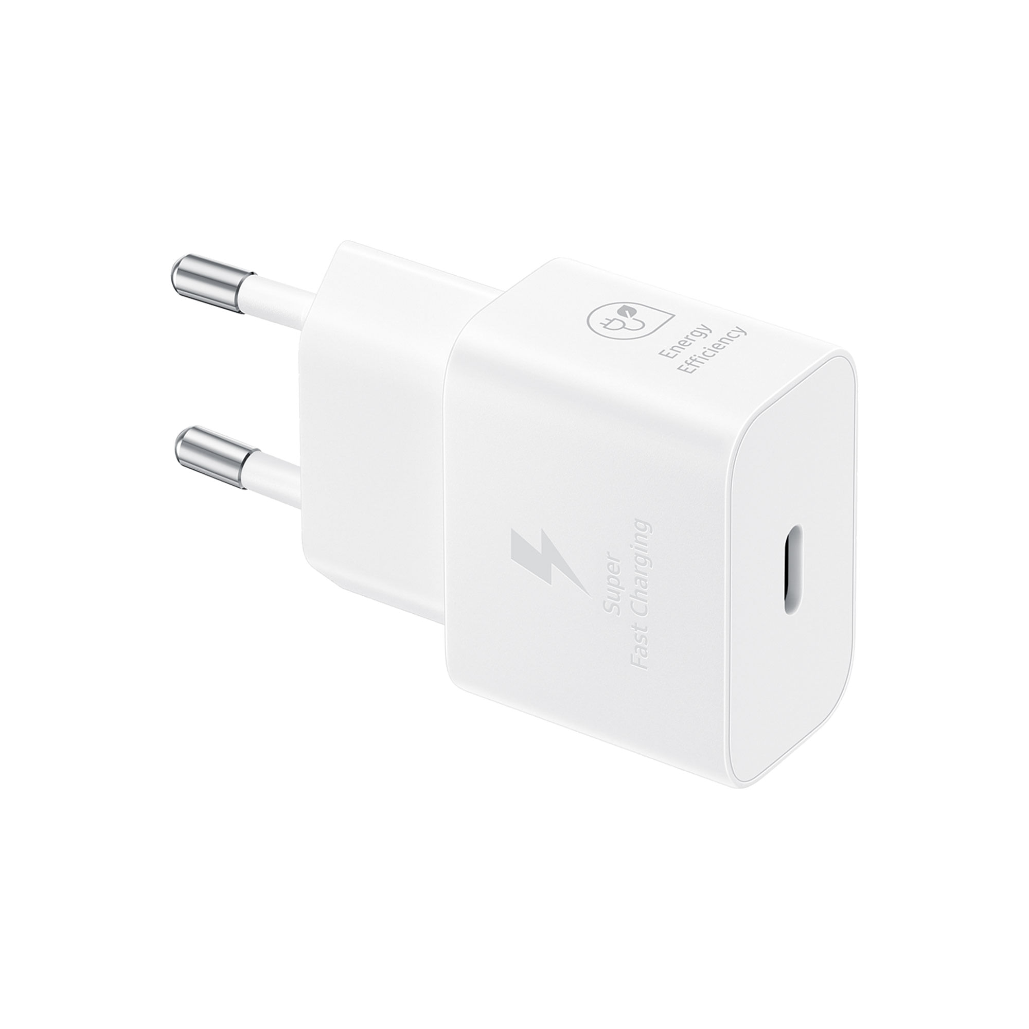 Cargador de celular Samsung 25w con cable Blanco