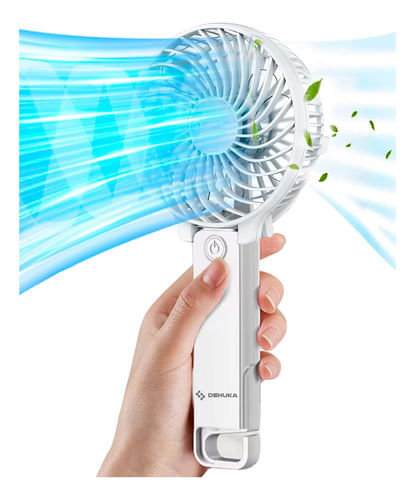 Ventilador Portátil Con Gancho Ajustable 3 Niveles Dehuka