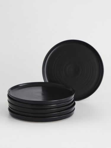 Plato Postre De 6 Piezas Porcelana Fushion Vajilla