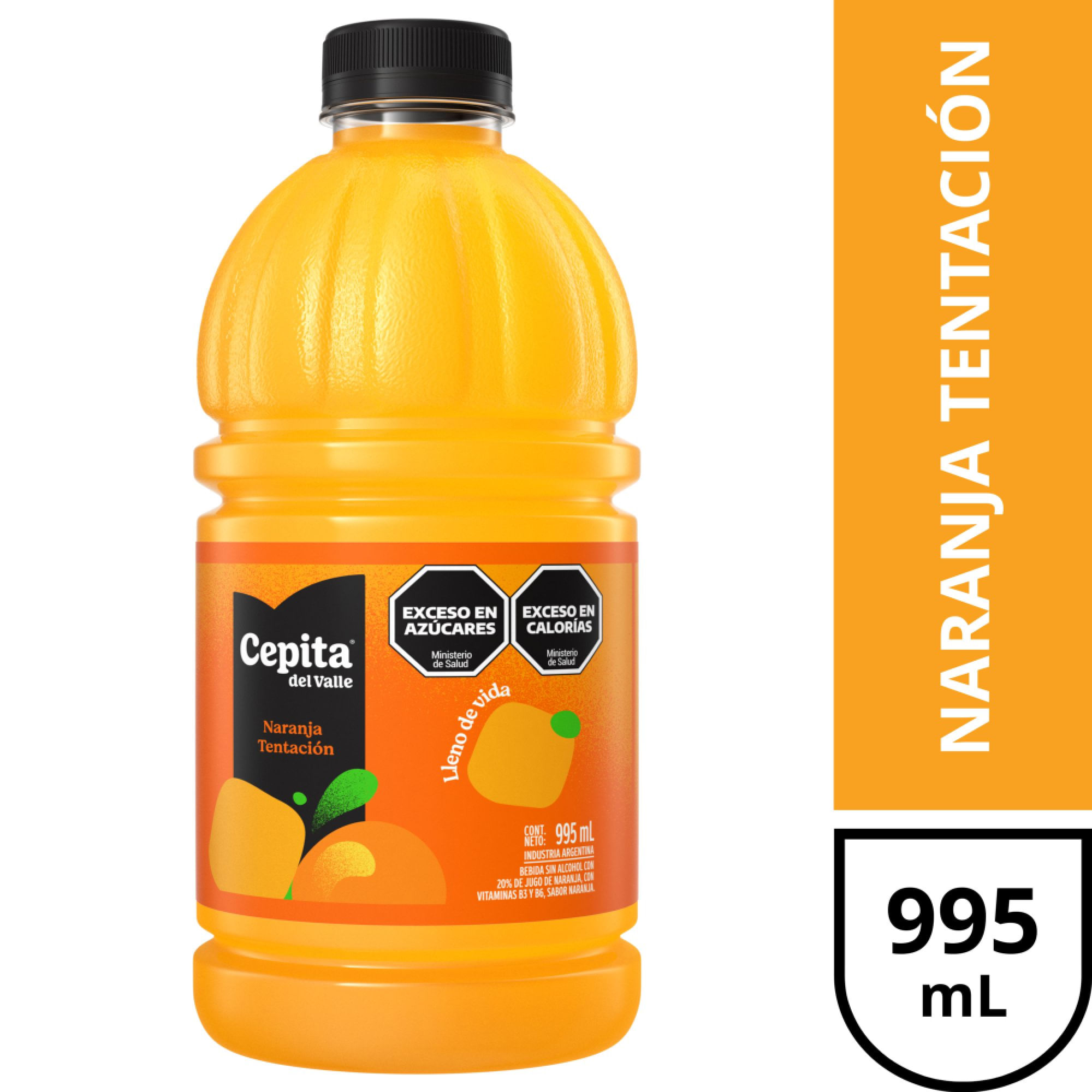 Jugo Cepita del Valle Naranja tentación 995 ml
