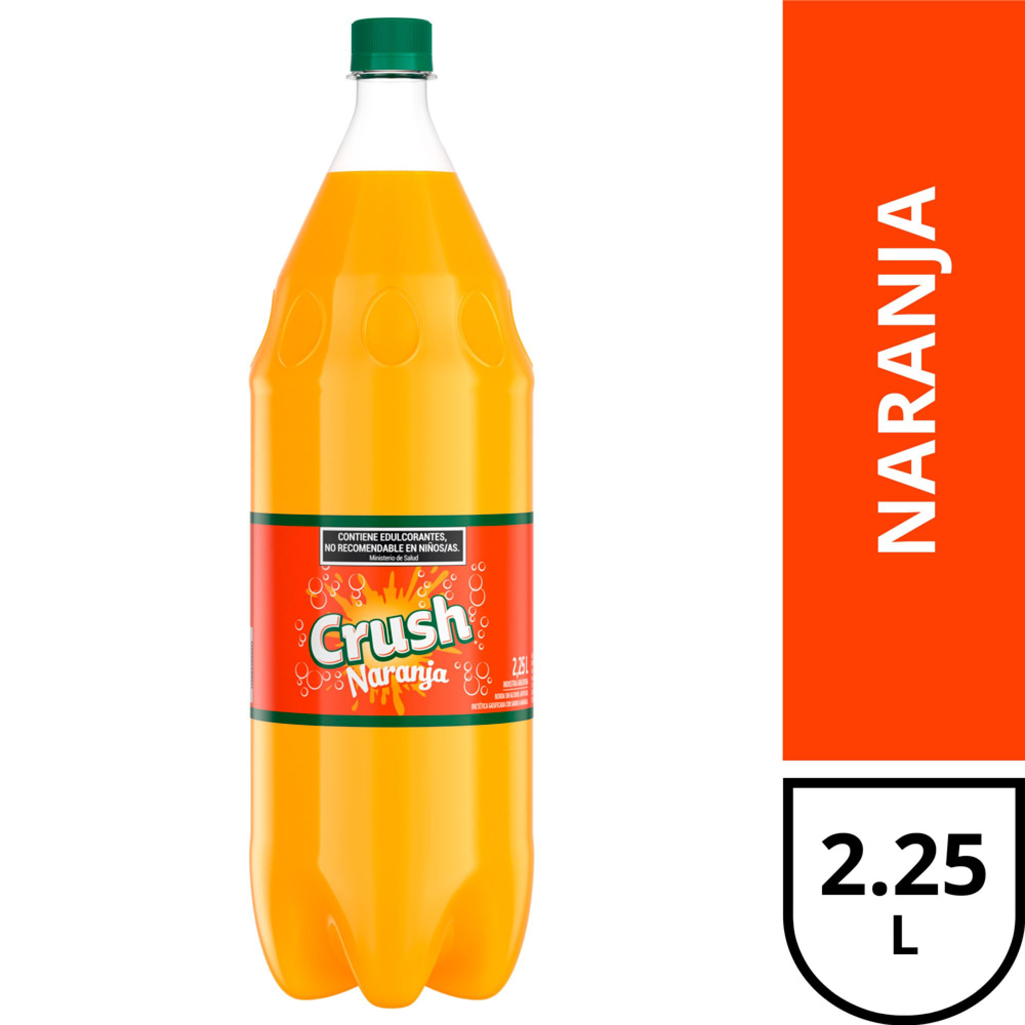 Gaseosa Crush Sin Azúcares Naranja 2,25 L