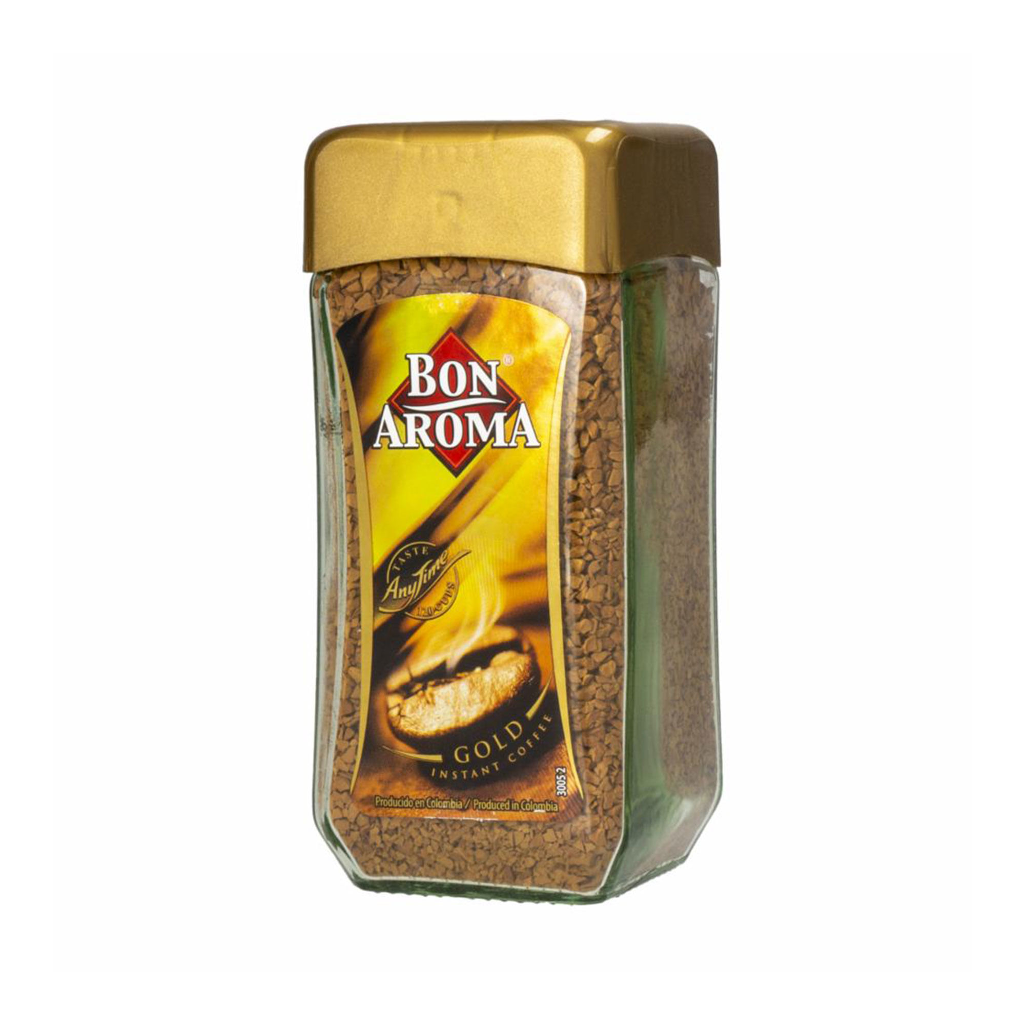 Café instantáneo Bon Aroma liofilizado en frasco 100 grs