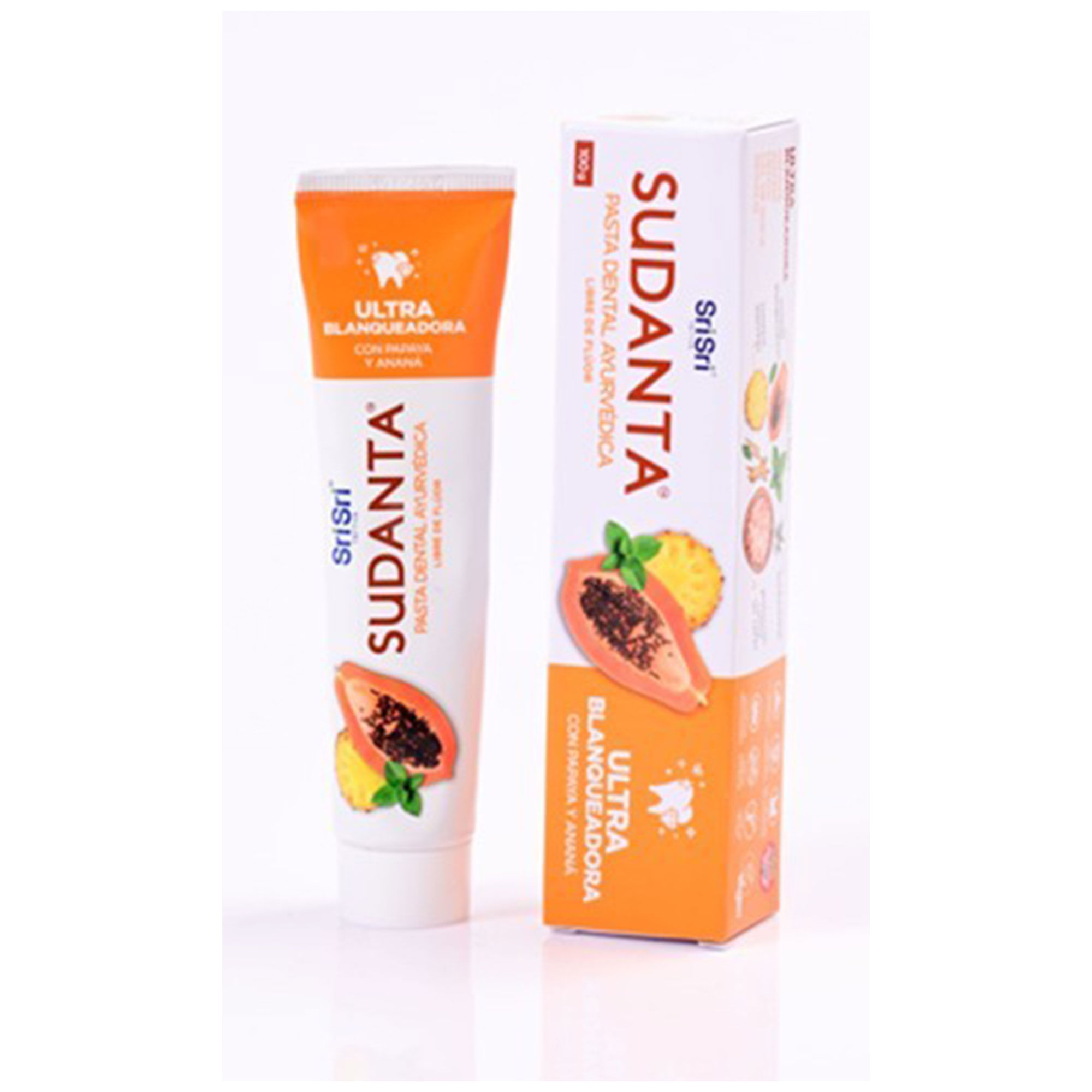 Pasta Dental Sri Sri Tattva Sudanta Ultra Blanqueadora 100 G