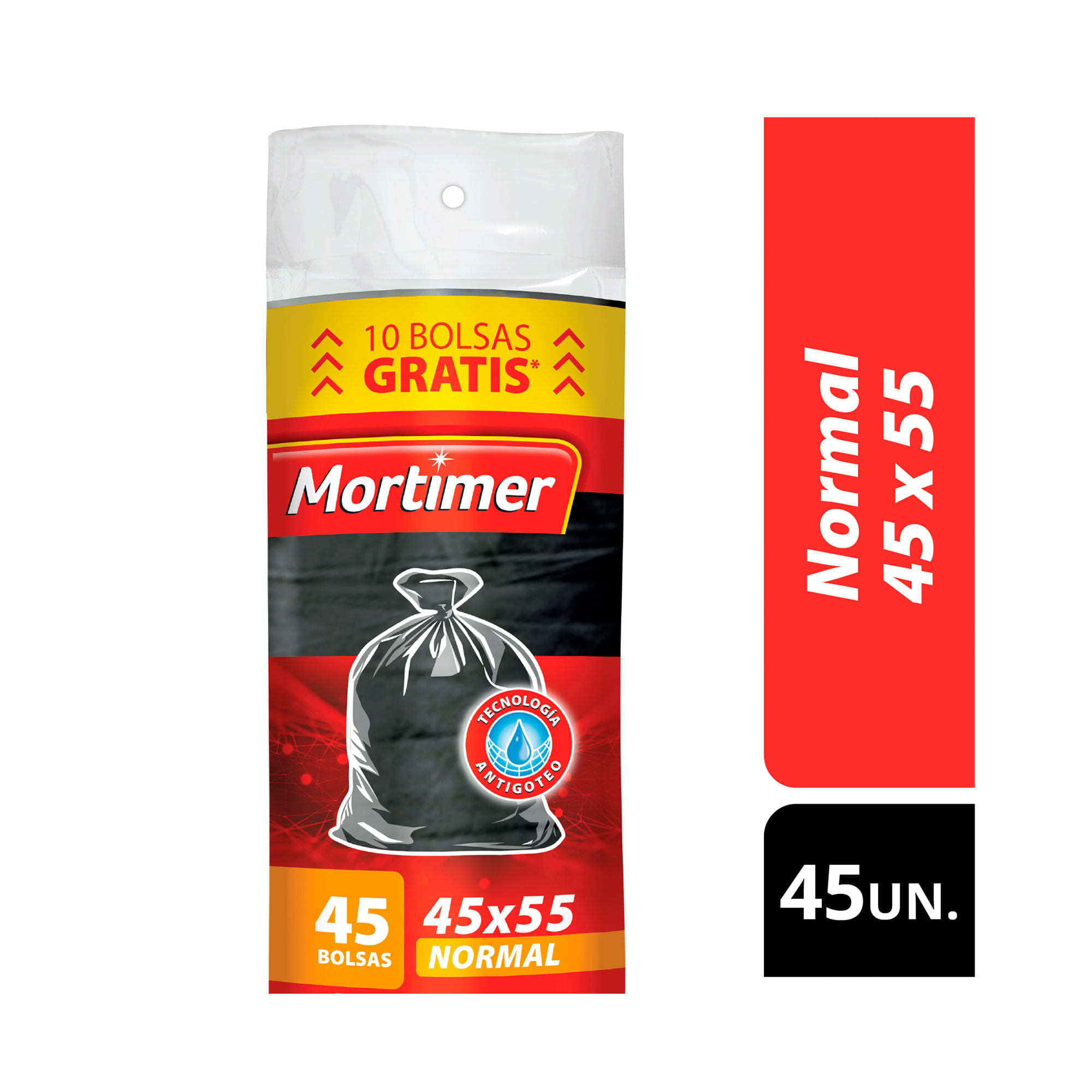Bolsa De Residuos Mortimer 45x55 Normal 45 U