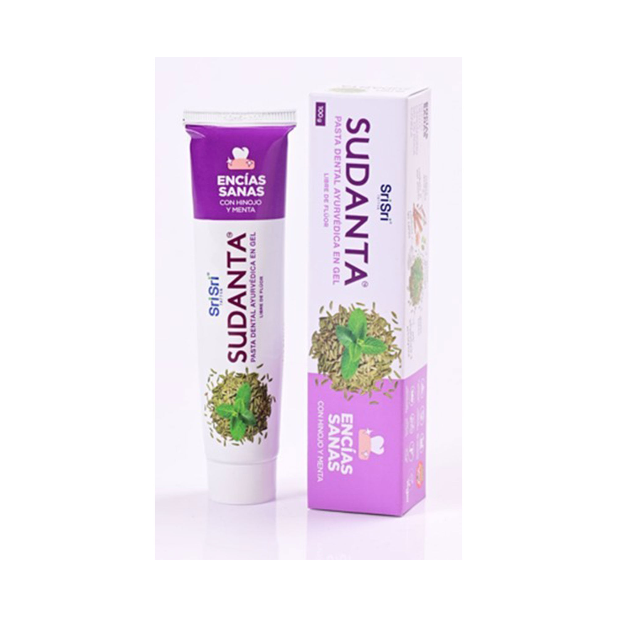 Pasta Dental Sri Sri Tattva Sudanta Encías Sanas 100 G