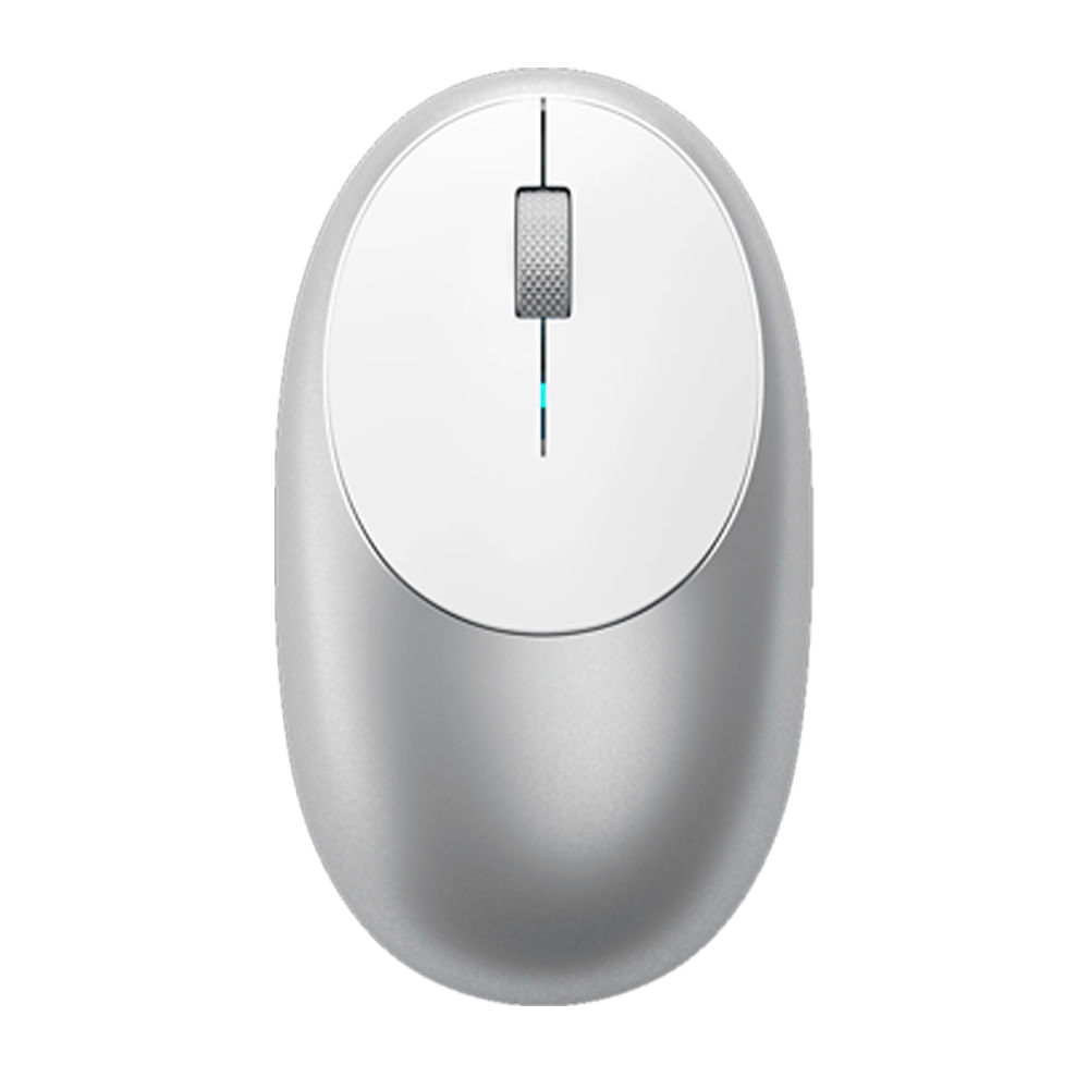 Mouse Inalámbrico Plateado Satechi M1 Bluetooth Recargable