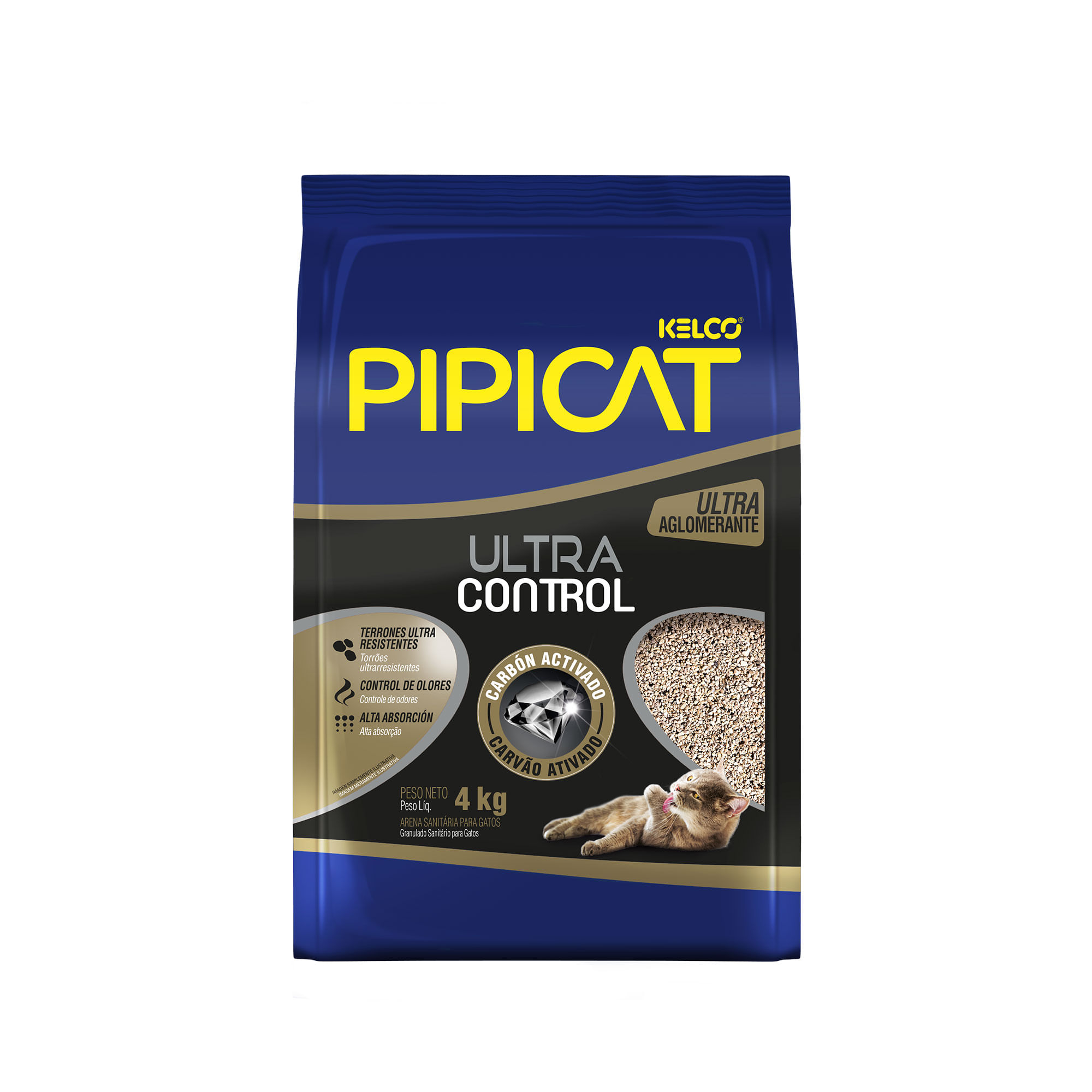 Piedras sanitarias Pipicat aglutinante ultra control 4 kg
