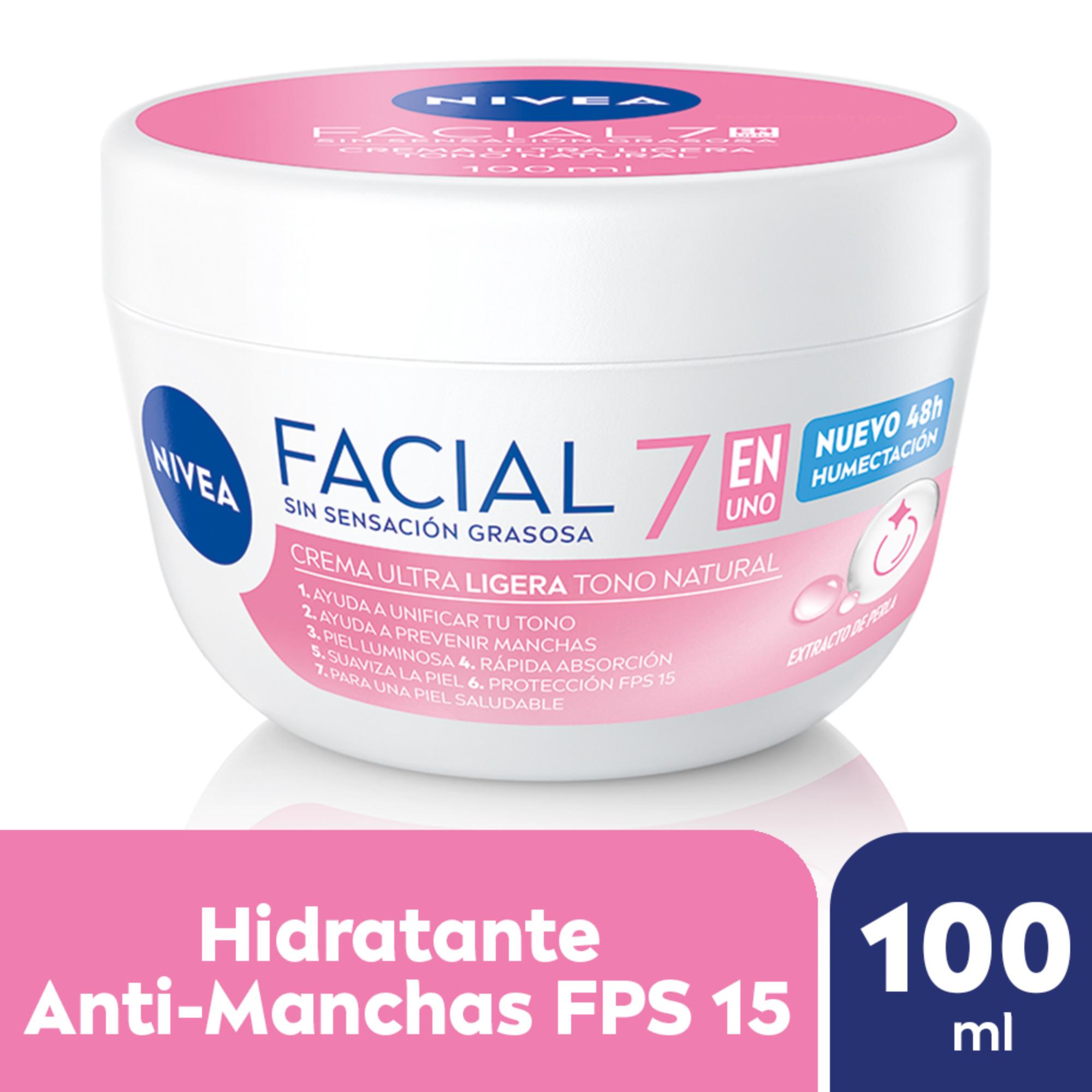 Crema Facial Hidratante 7 En 1 Nivea Cuidado Radiante Y Uniforme Para Todo Tipo De Piel 100 Ml