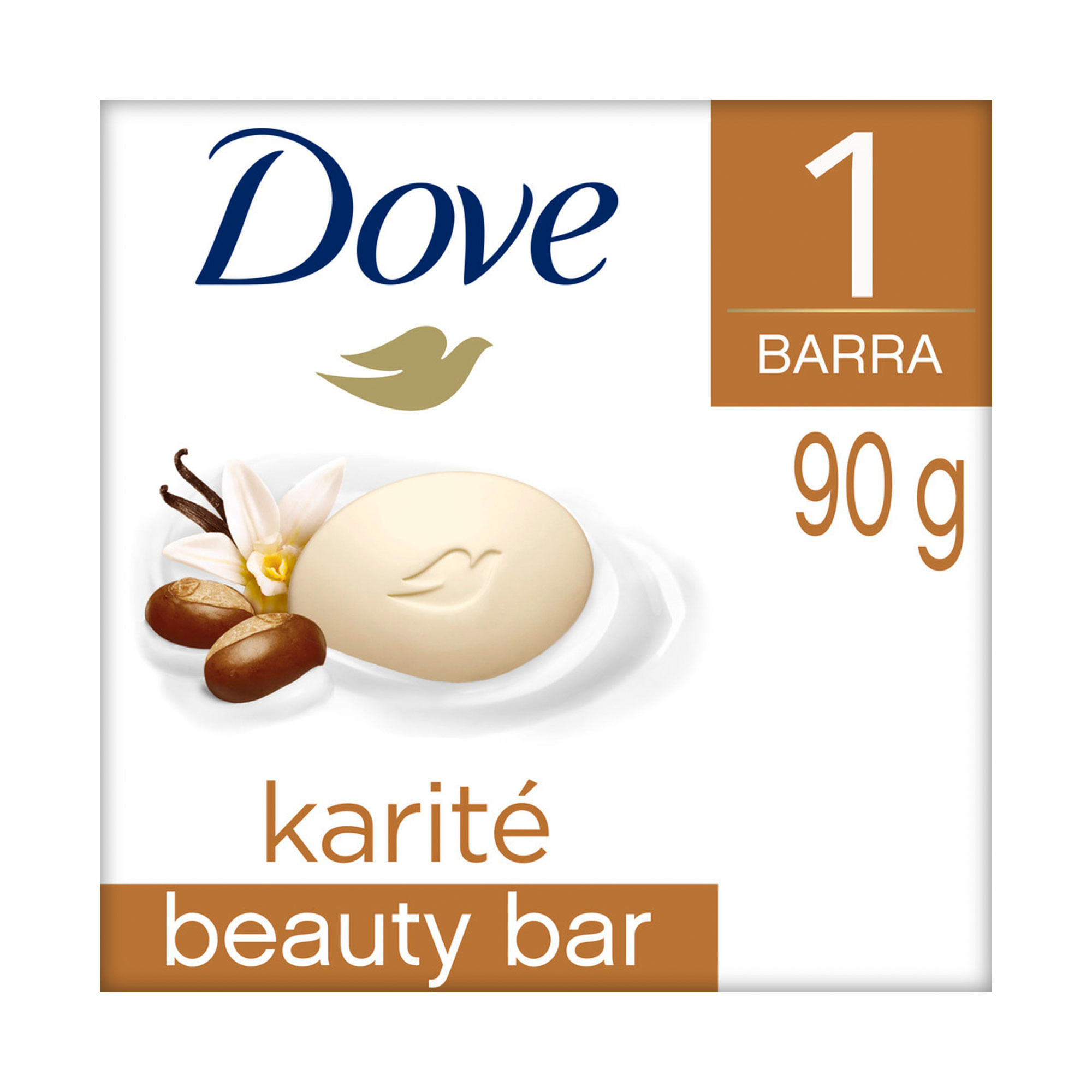 Jabón De Tocador Dove Karité Y Vainilla 90 Gr