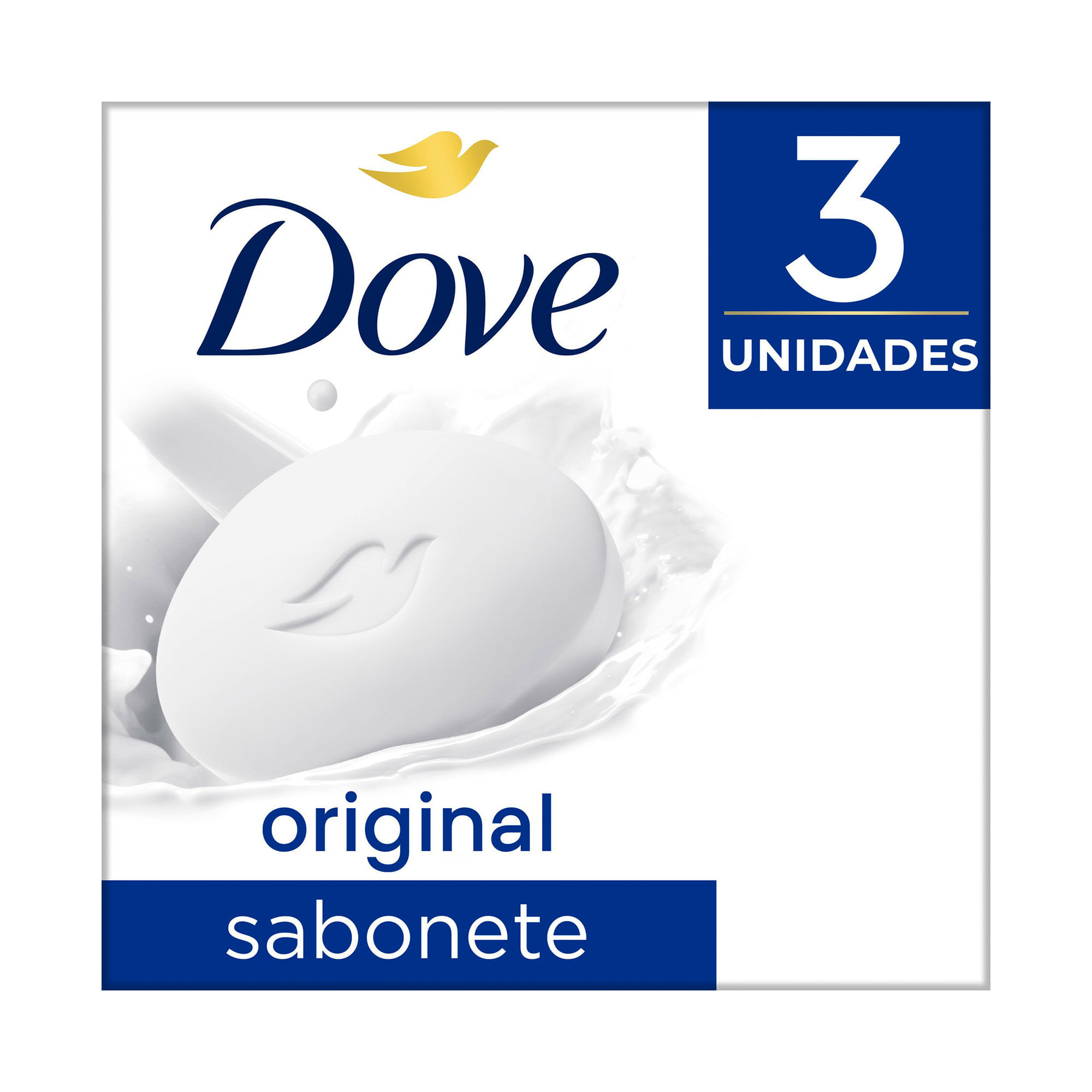 Jabón De Tocador Dove Original Multipack 3x90g
