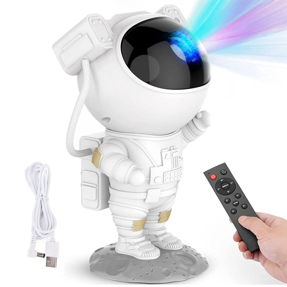 Astronauta Proyector de Luces de Galaxia Gadnic LDPP1 Star Light