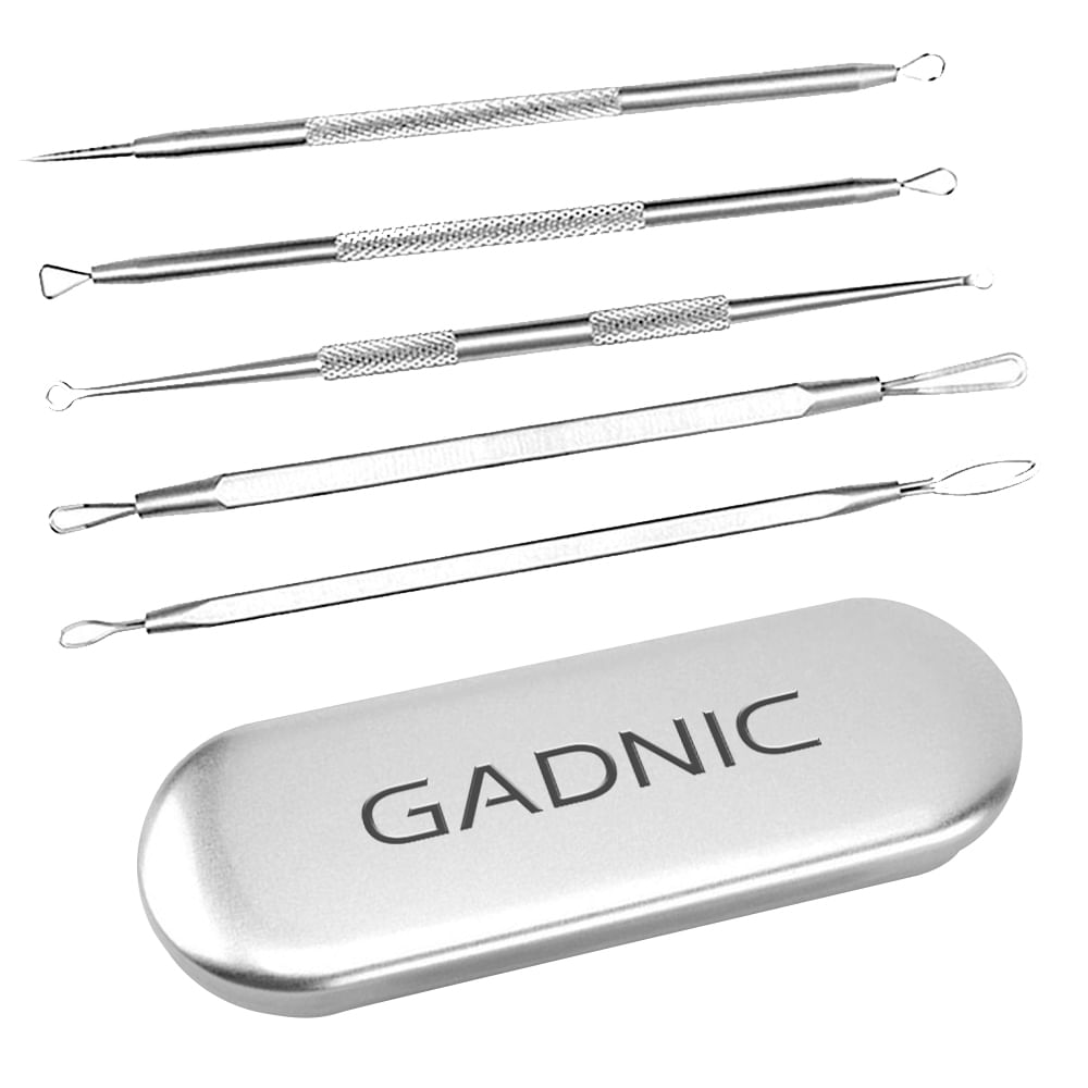 Extractor De Puntos Negros Gadnic KM600 Kit De 5 Agujas Acné