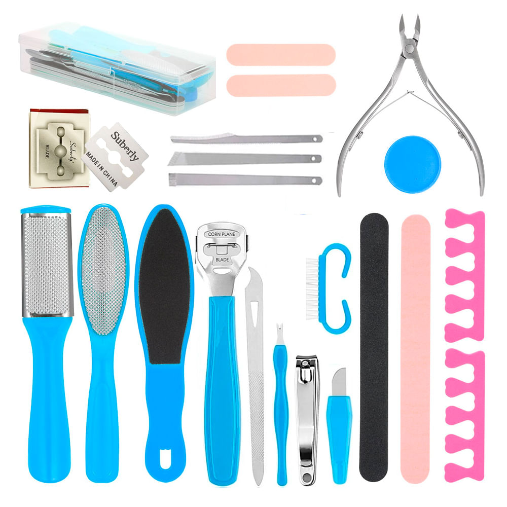 Set de Manicura Gadnic KM8000 20 Piezas De Pedicura Alta Calidad