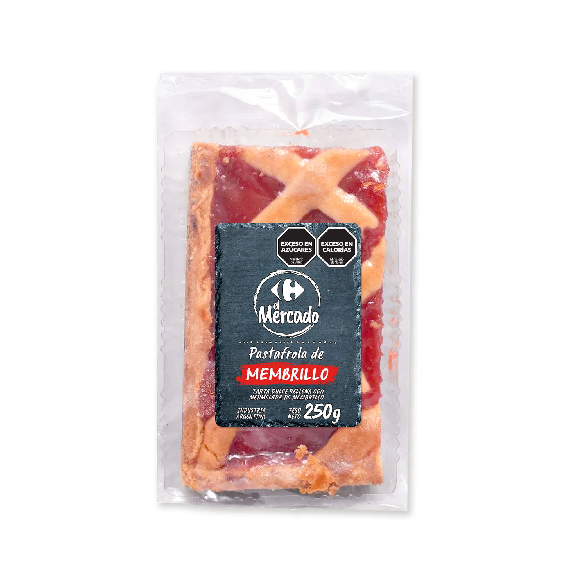 Pastafrola de membrillo El Mercado 250 grs