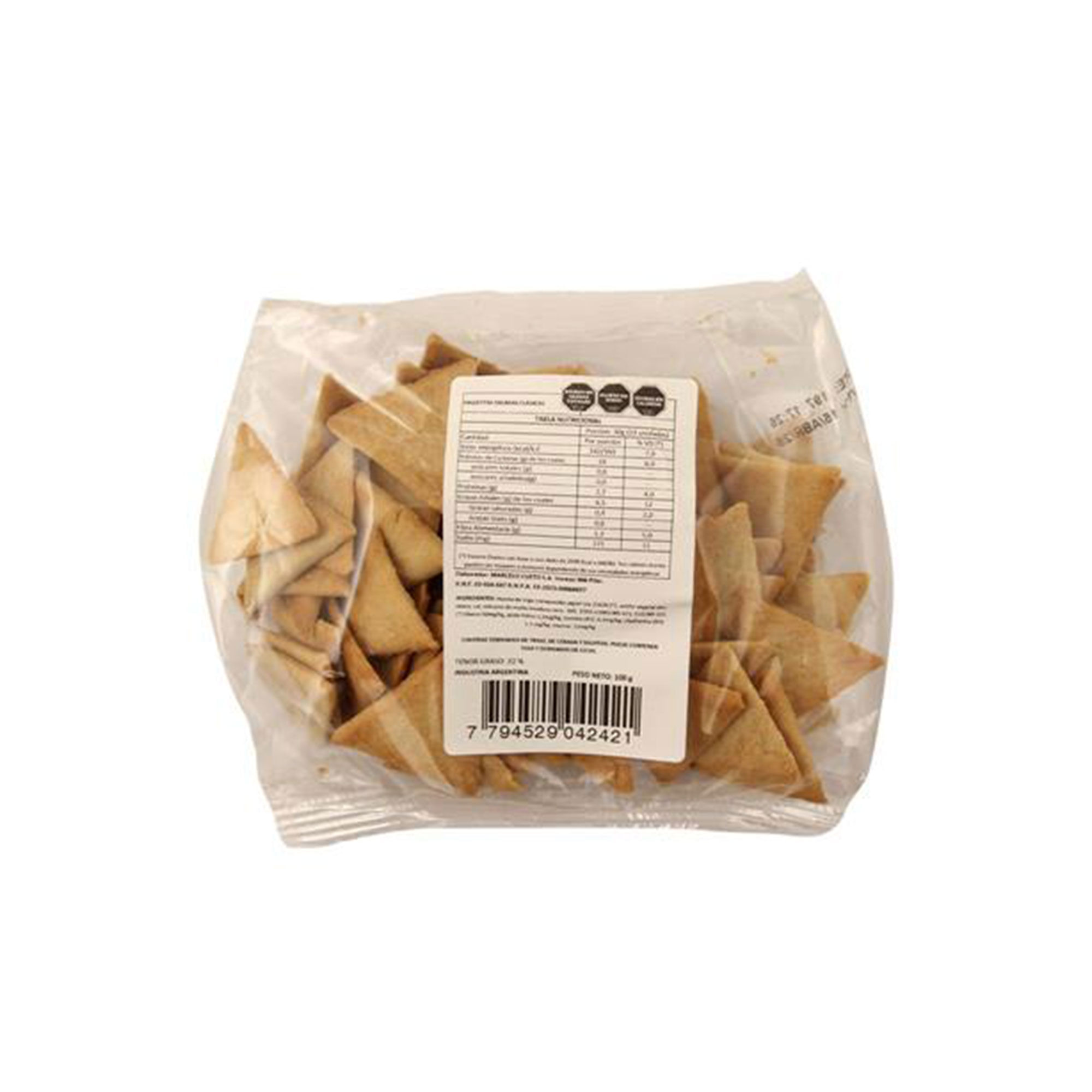 triangulitos sabor clásico 100 grs