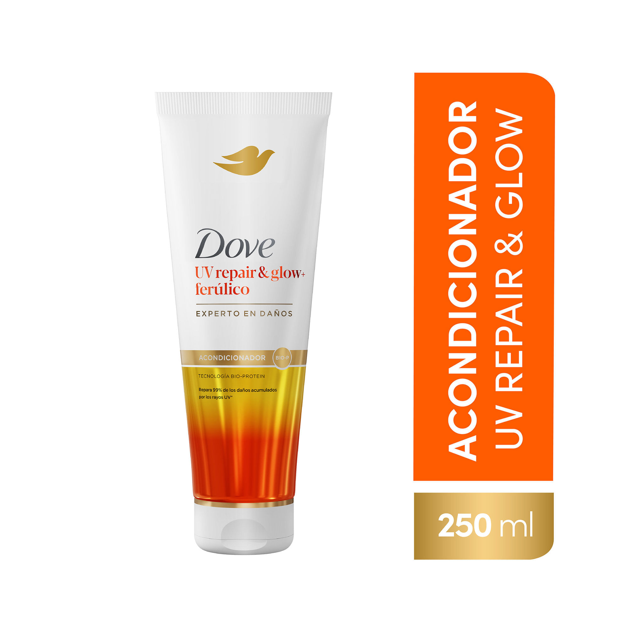 Acondicionador Dove Uv Repair & Glow 250 Ml
