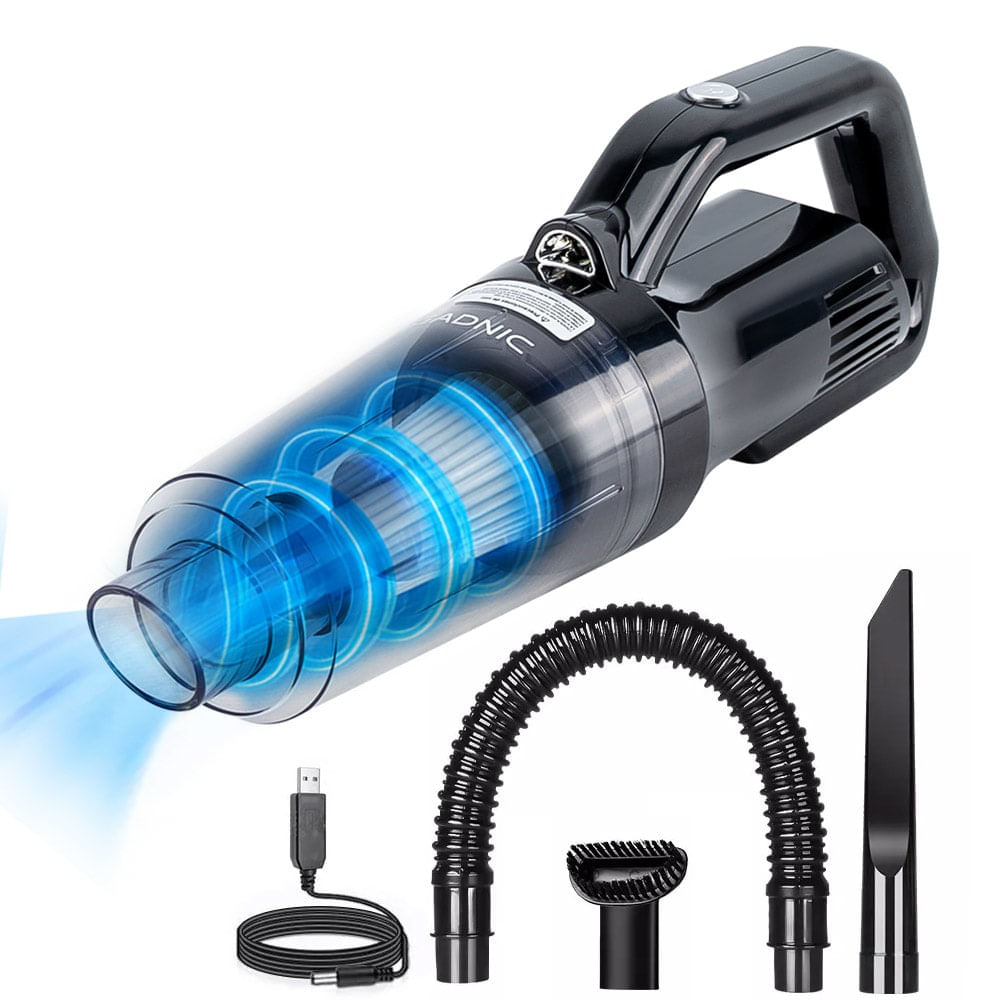 Aspiradora de Mano Gadnic Para Auto Y Hogar 120W Portátil 0,53 L
