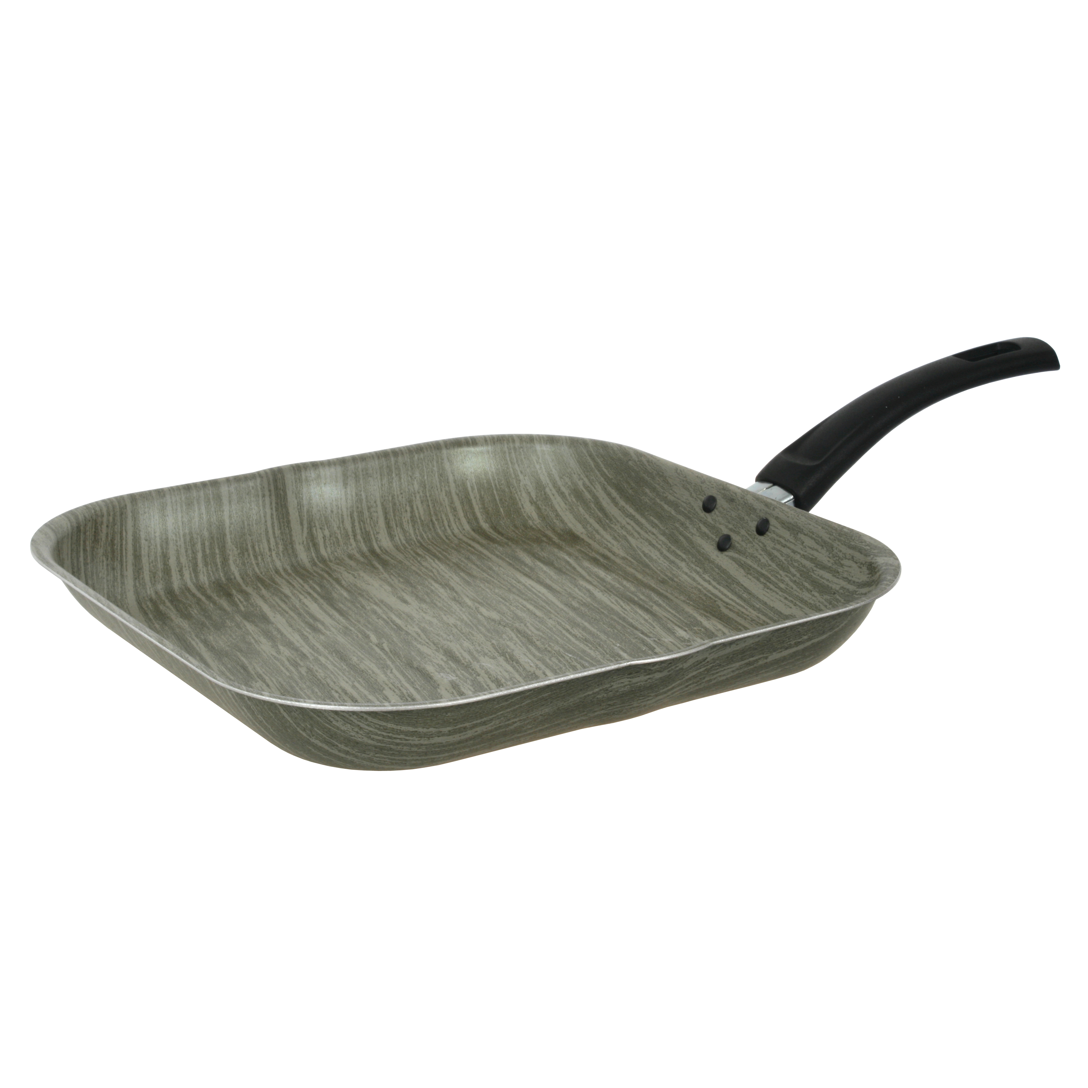 Bifera Acanalada Grill 28 X 28 Cm  Antiadherente Terra Aston
