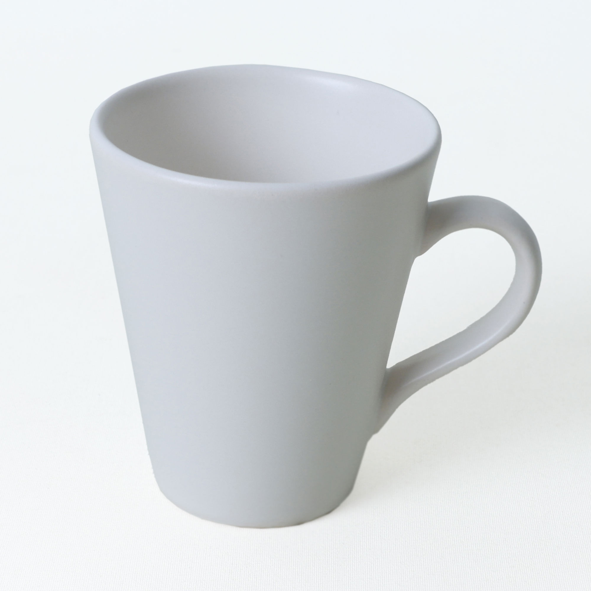 Jarro mug Carrefour Home conico blanco 9 cm