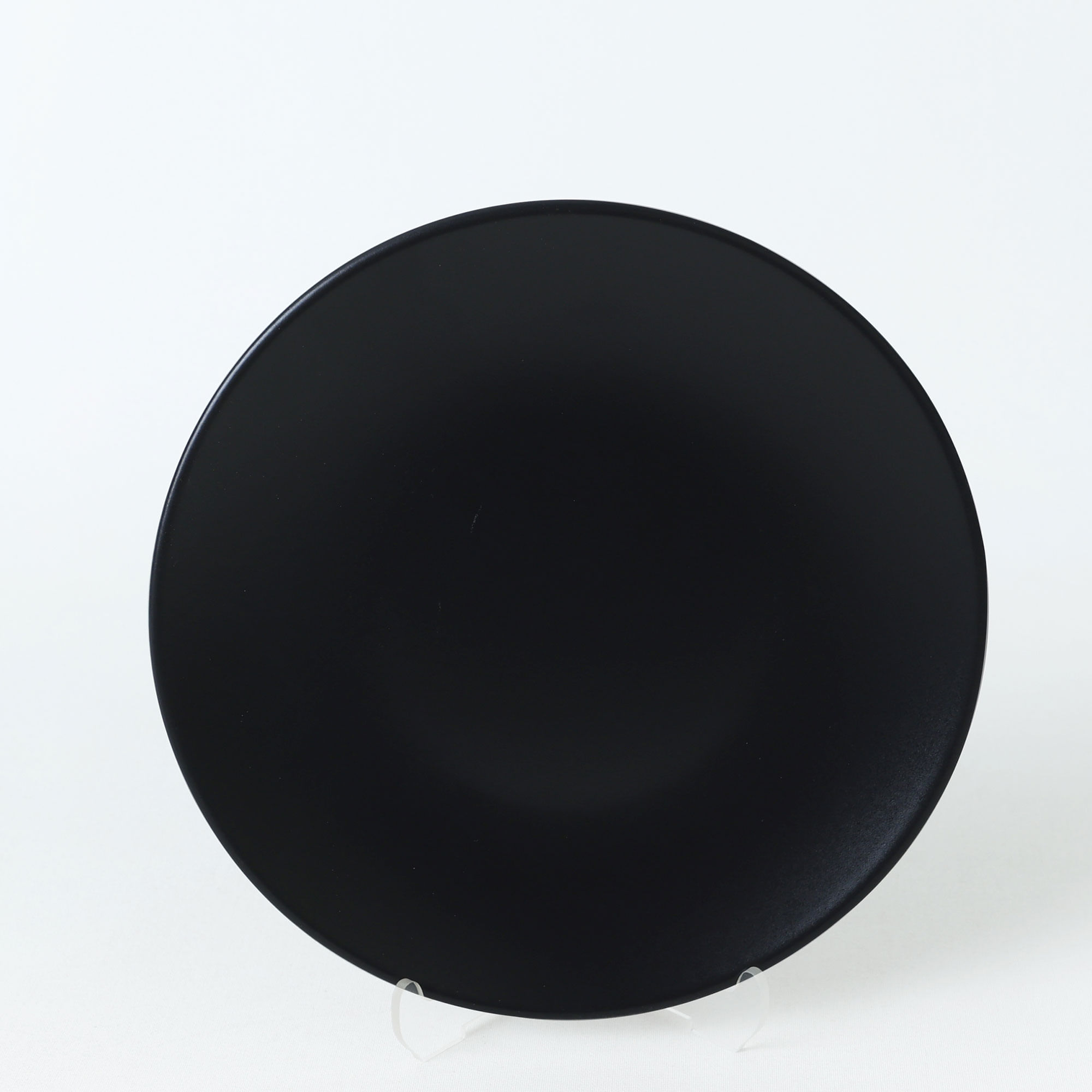 Plato postre Carrefour Home Ege 20 cm negro