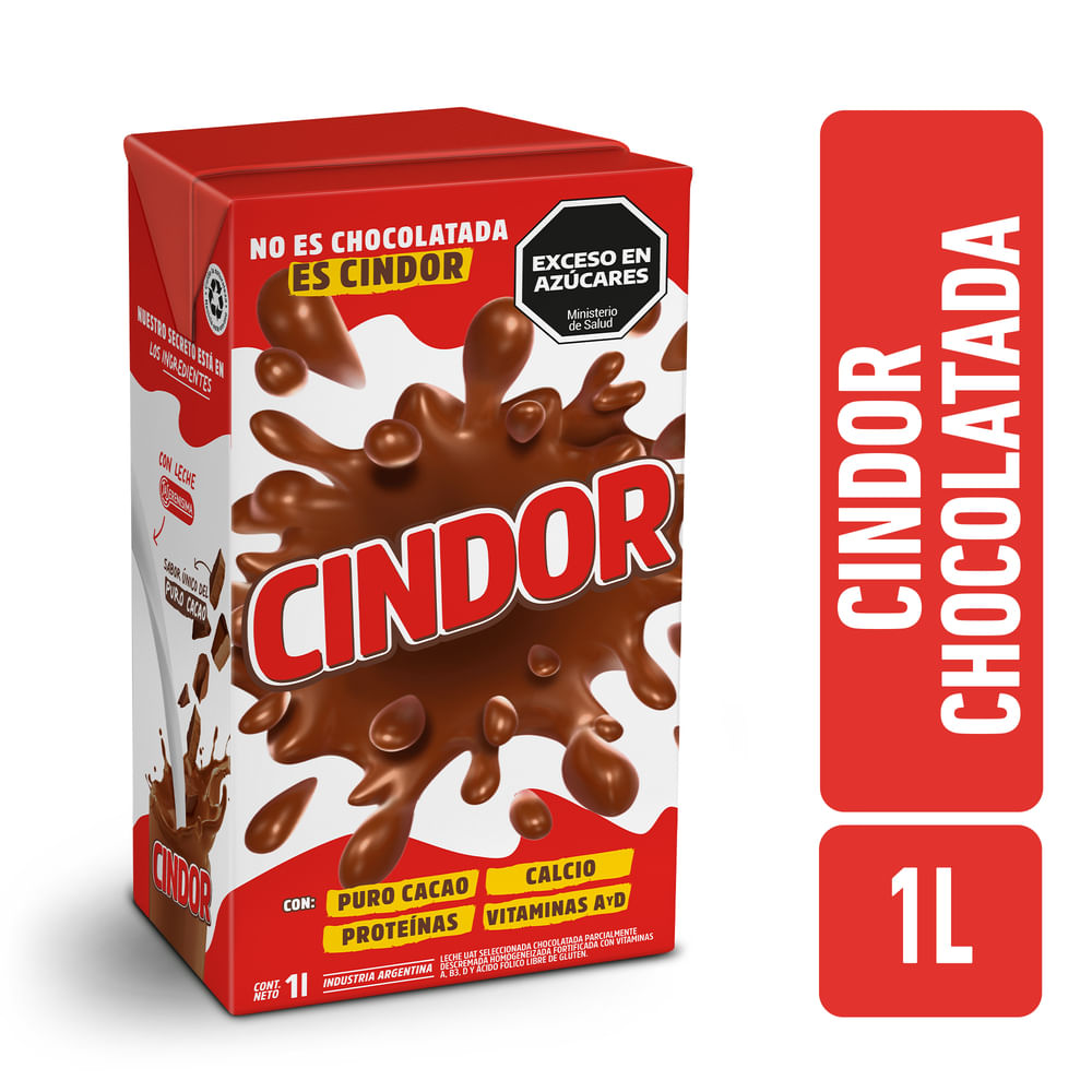 Leche chocolatada ​Cindor 1 lt