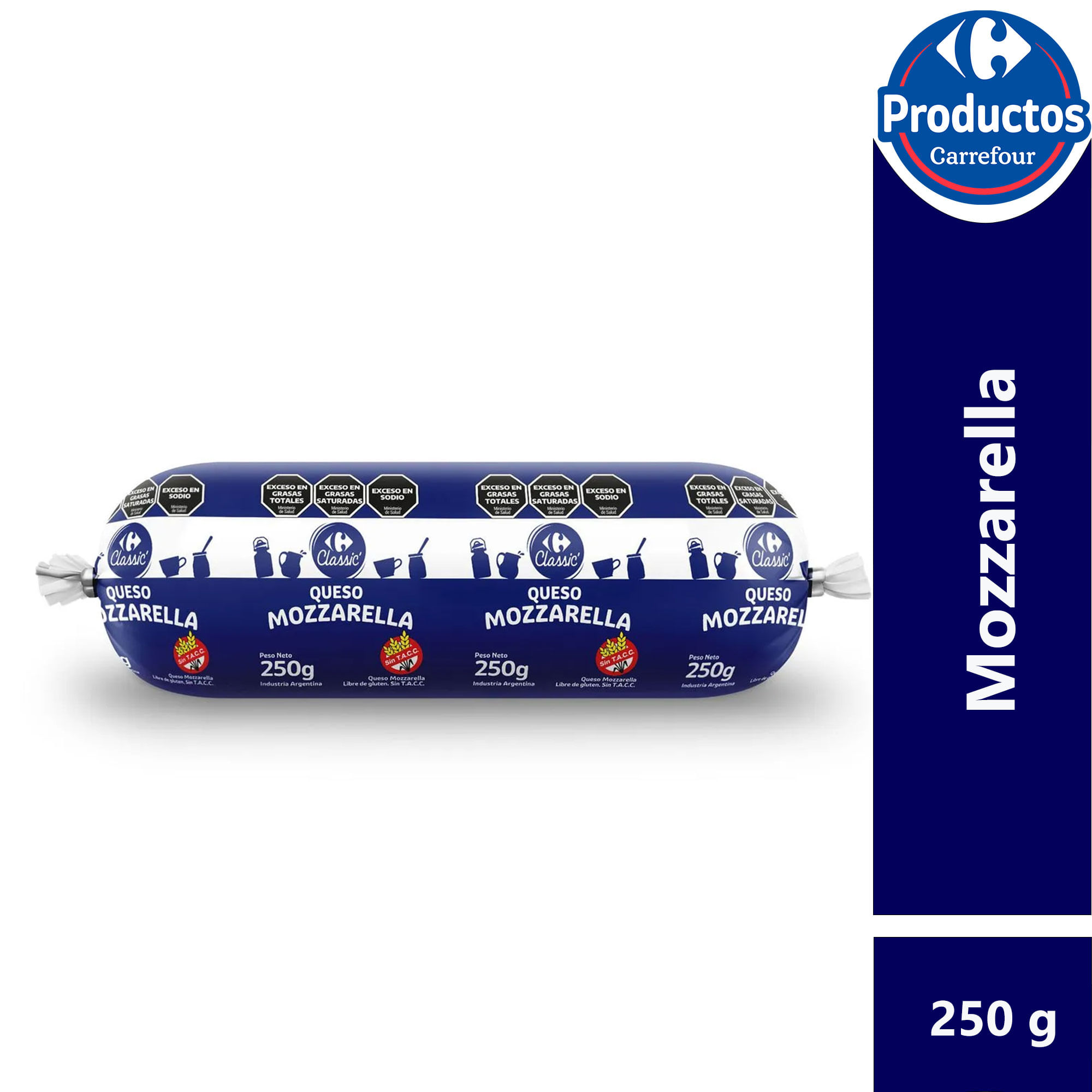 Mozzarela Carrefour Classic 250 grs