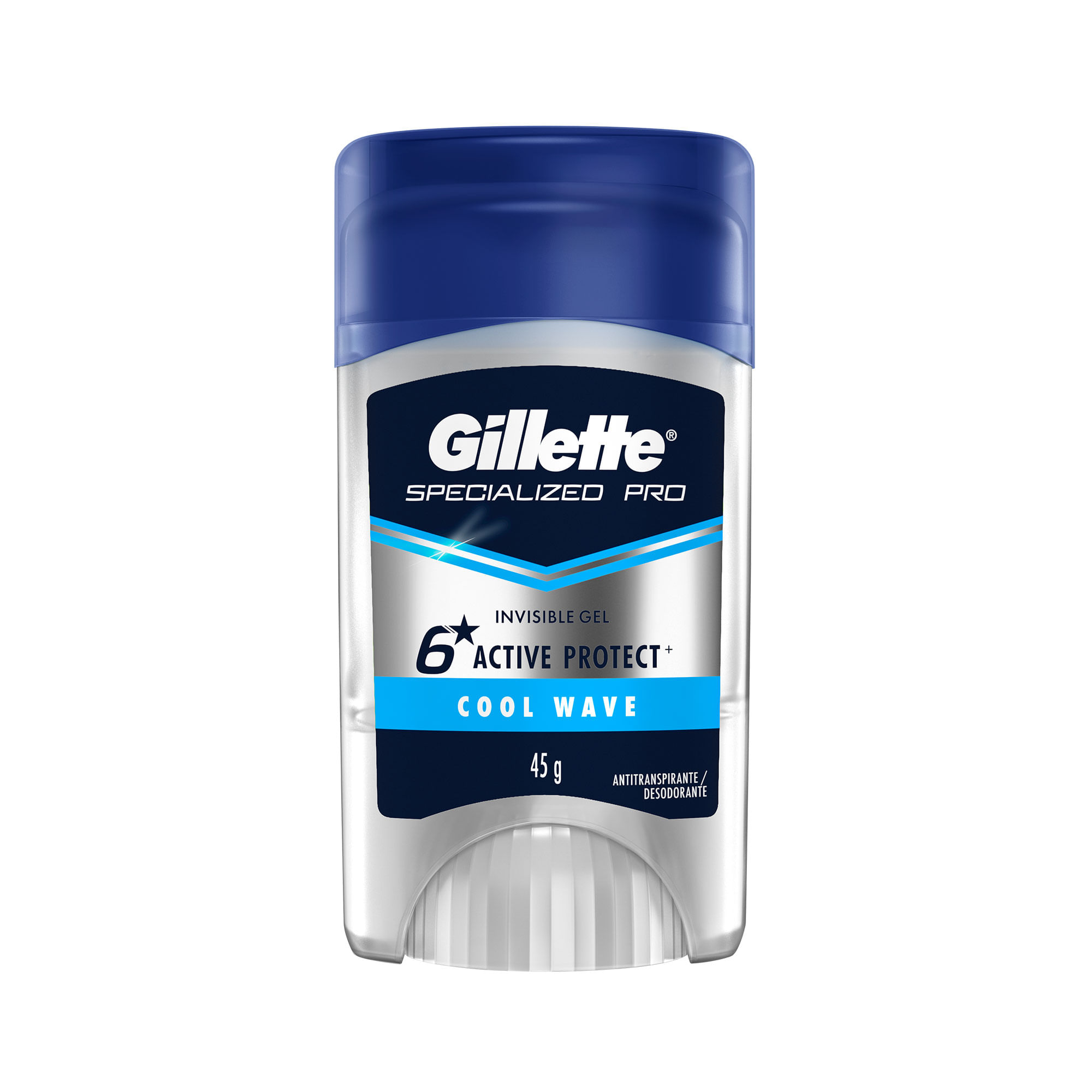 Antitranspirante en gel Gillette specializeo pro coolwave 45 grs