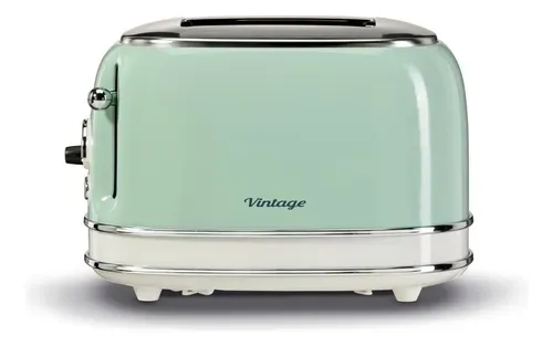 Tostadora Ariete 2 Panes Vintage 155 Verde 810 W