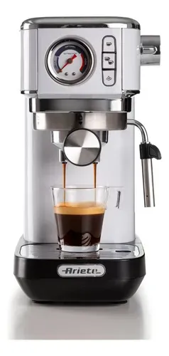 Cafetera Expresso Ariete Slim Moderna Blanca 15 Bar 1300 W