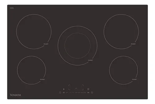 Anafe Eléctrico Vondom Vitrocerámica Empotrable 77 Cm