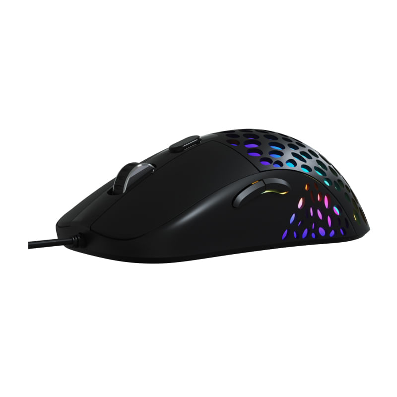 Mouse Xtech gaming enjambre óptico iluminado 6 botones 6400 dpi (xtm-910)