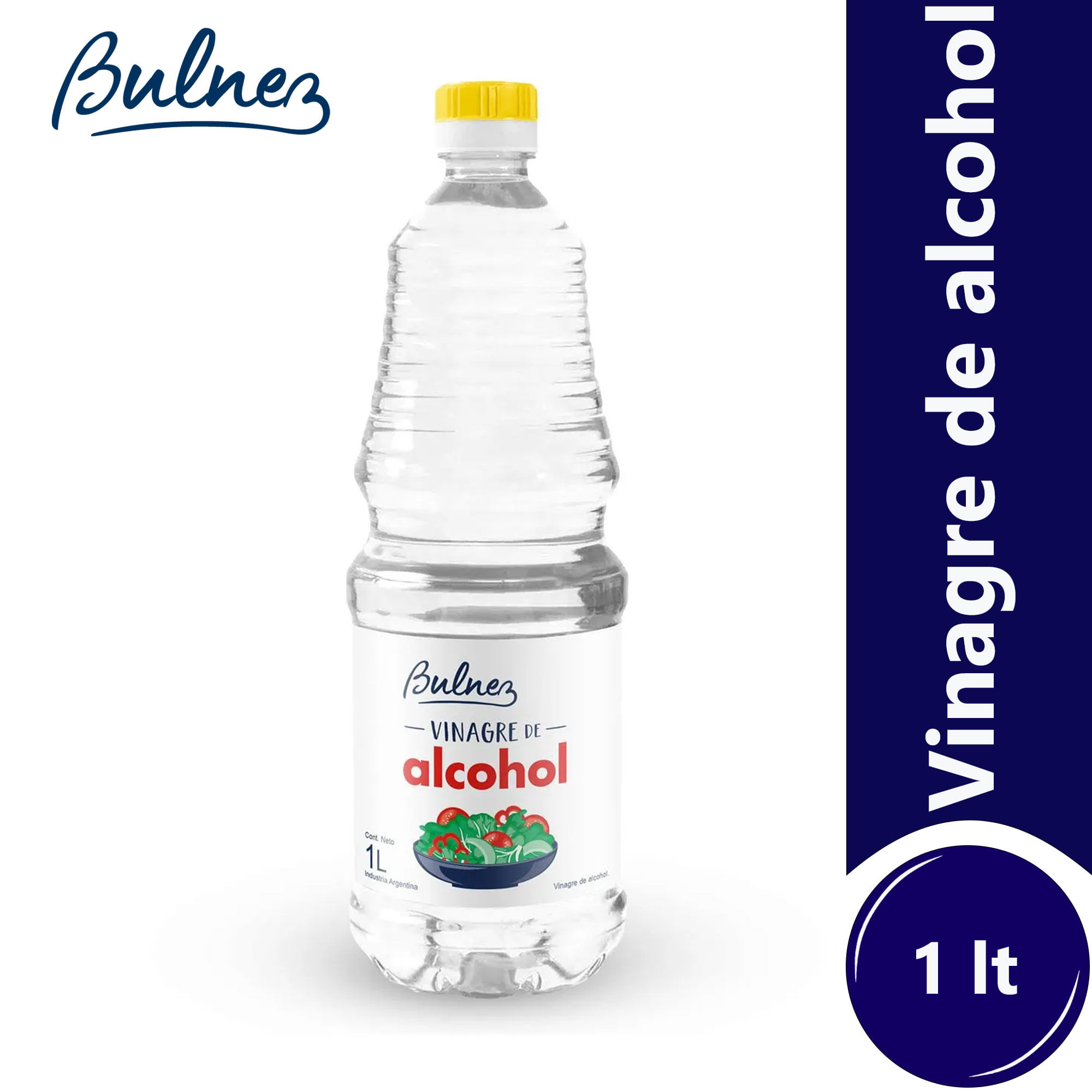 Vinagre de alcohol Bulnez 1 lt