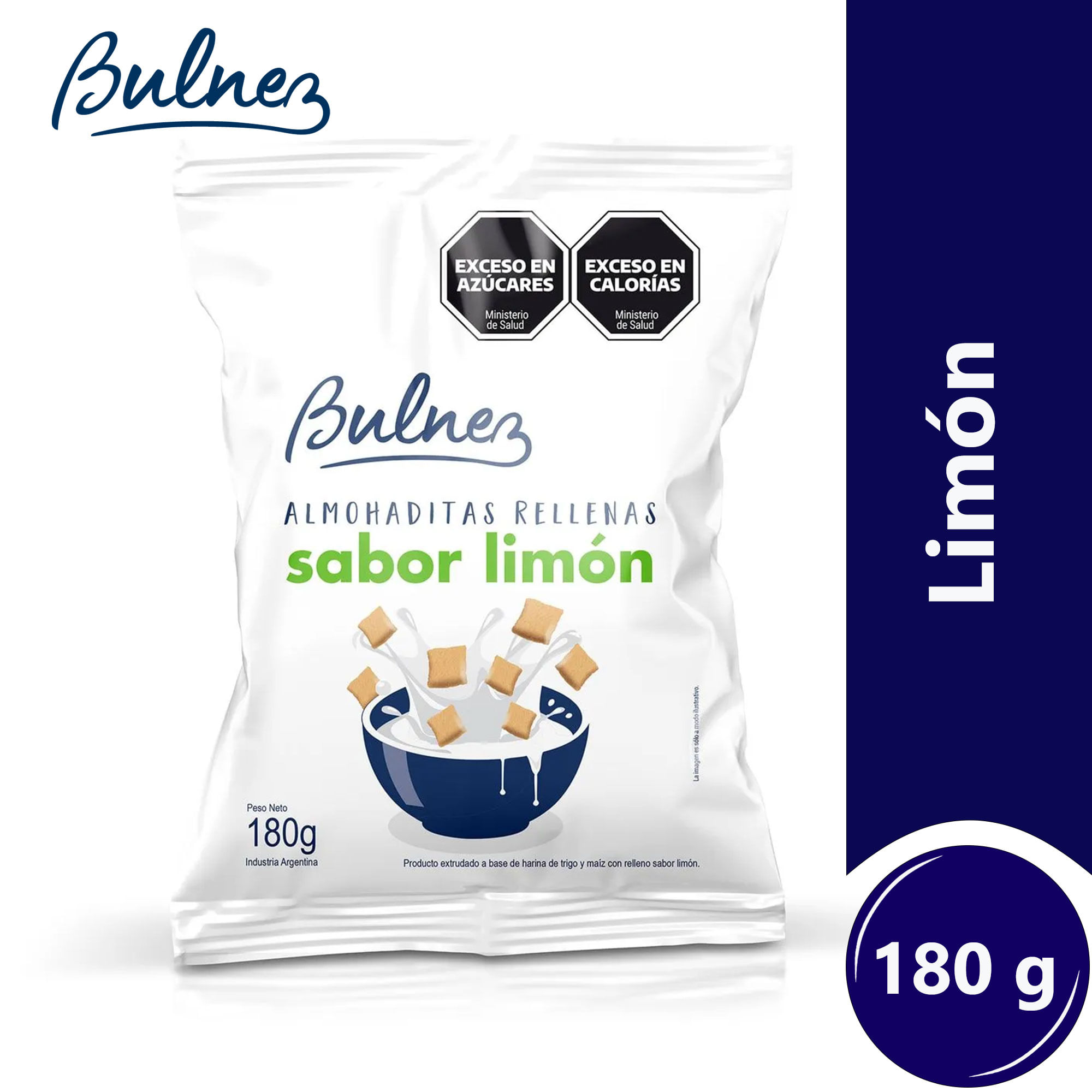 Almohaditas Bulnez rellenas de limón 180 grs