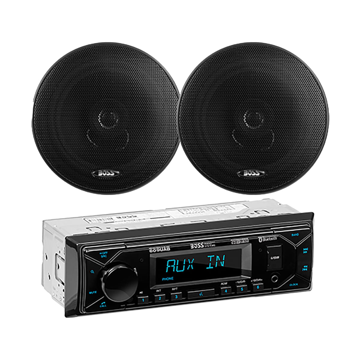 Autoestéreo Combo BOSS Systems 628BCK