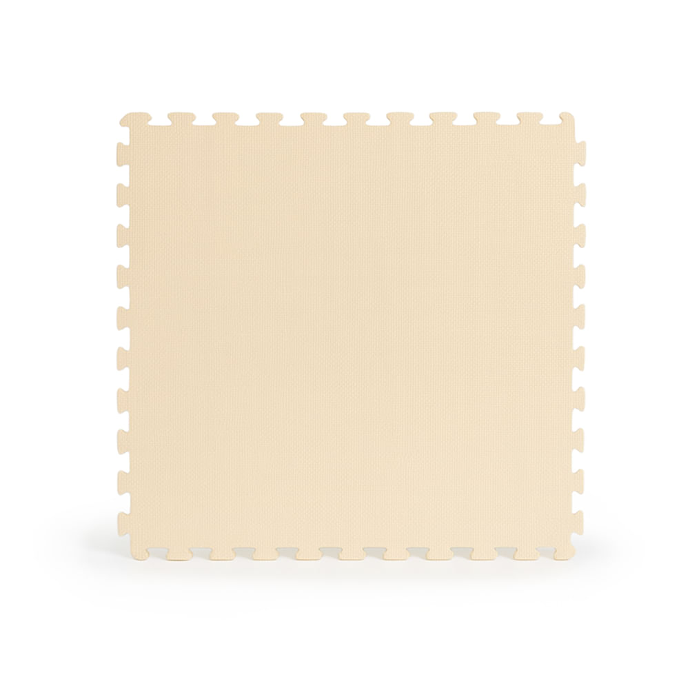 Piso Goma EVA Encastrable Reversible 100x100x2 cm Tostado/Arena