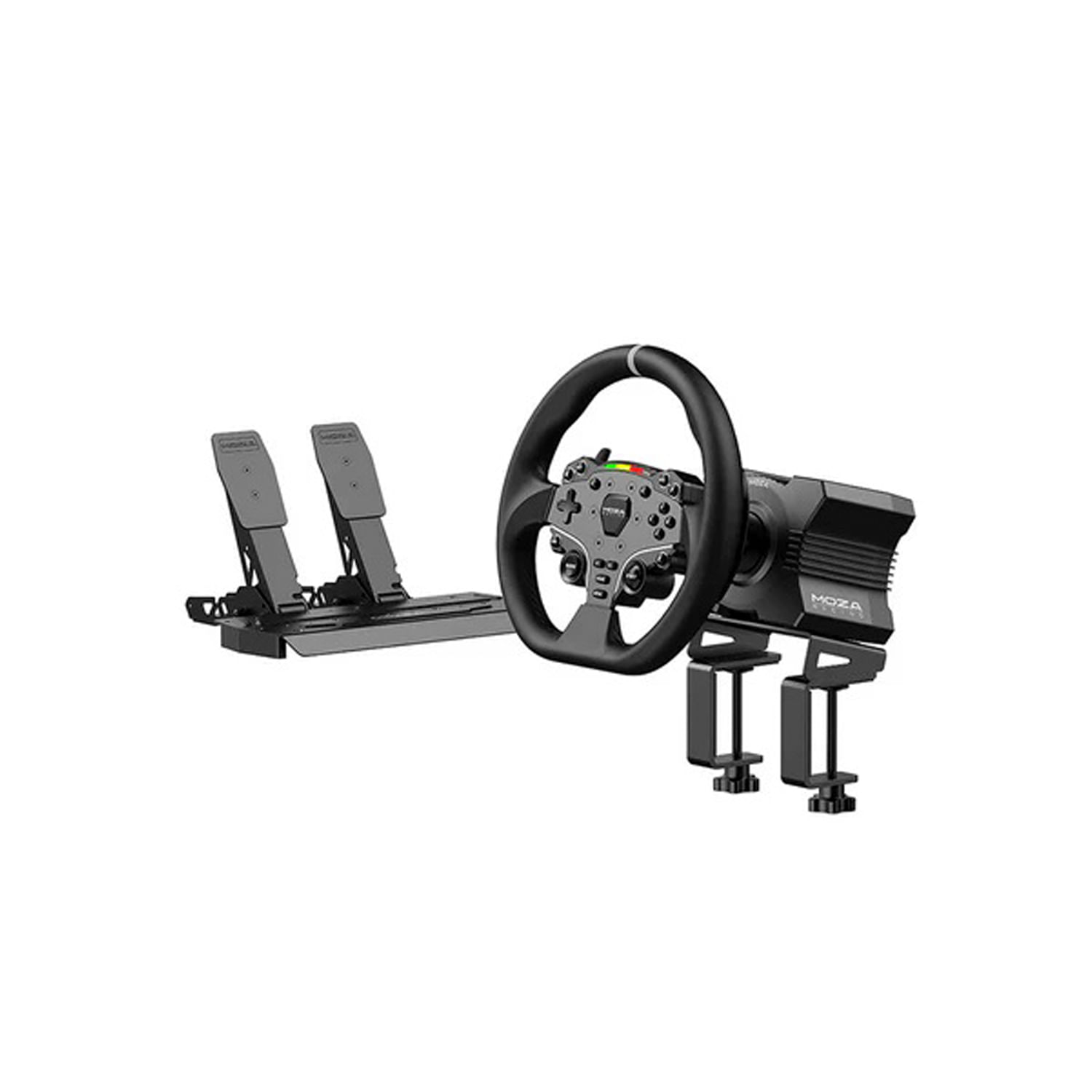 Volante Y Pedales Moza Racing R5 Para Pc
