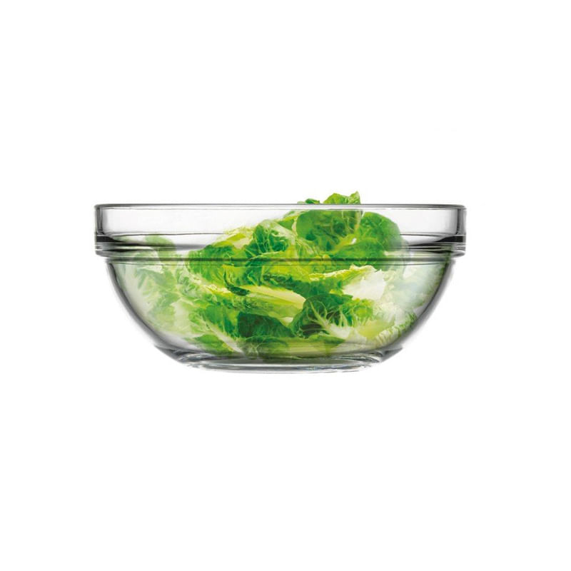 Bowl Ensaladera Compotera Recipiente Vidrio Mediano Pasabahce