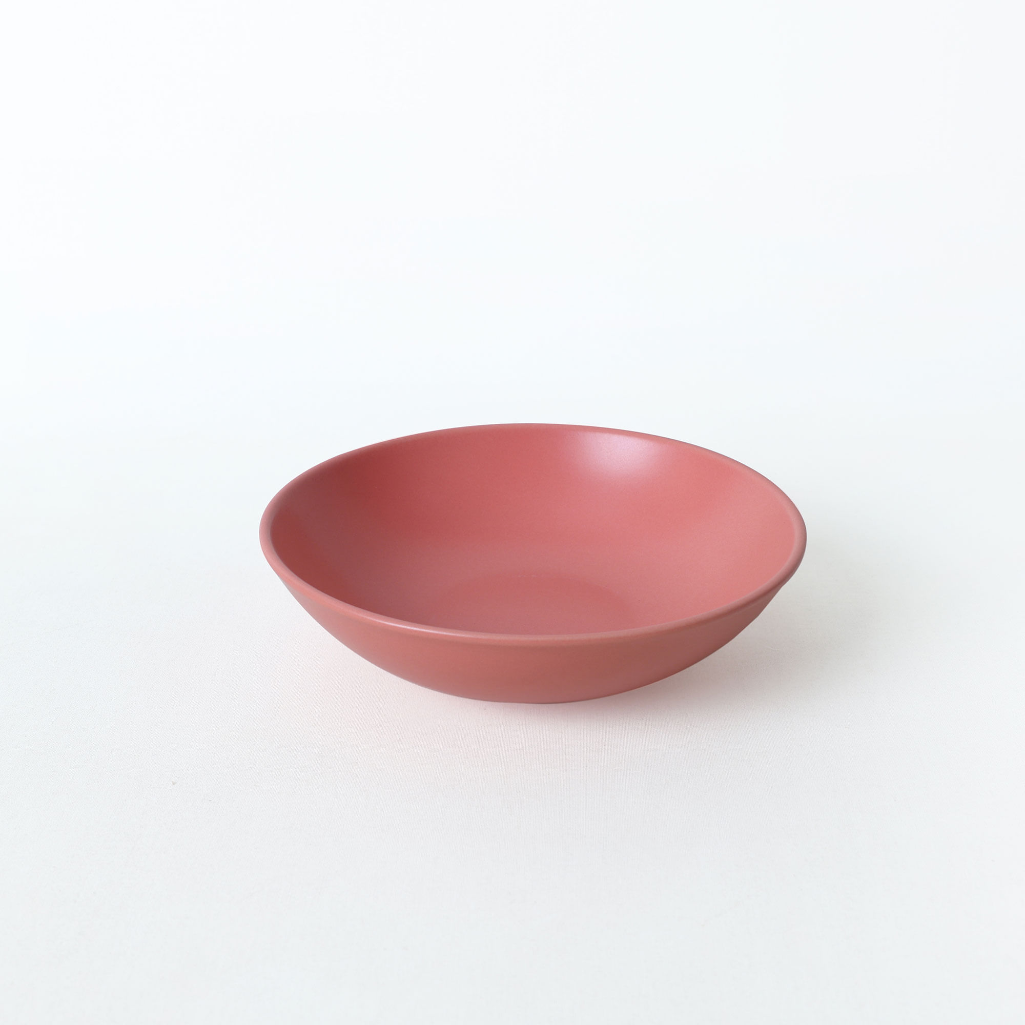 Plato hondo Carrefour Home Alfa color rosa