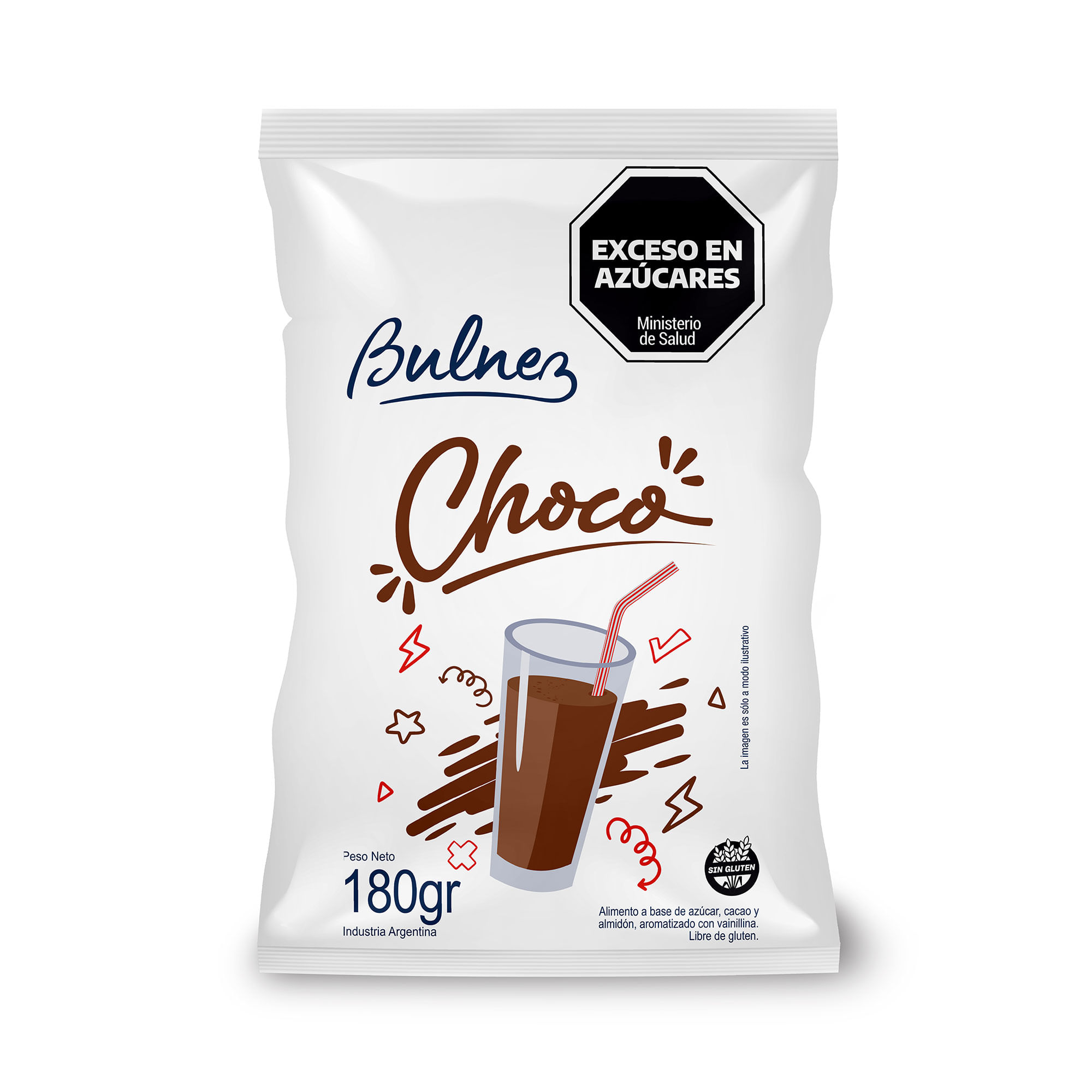 Cacao en polvo choco Bulnez 360 grs