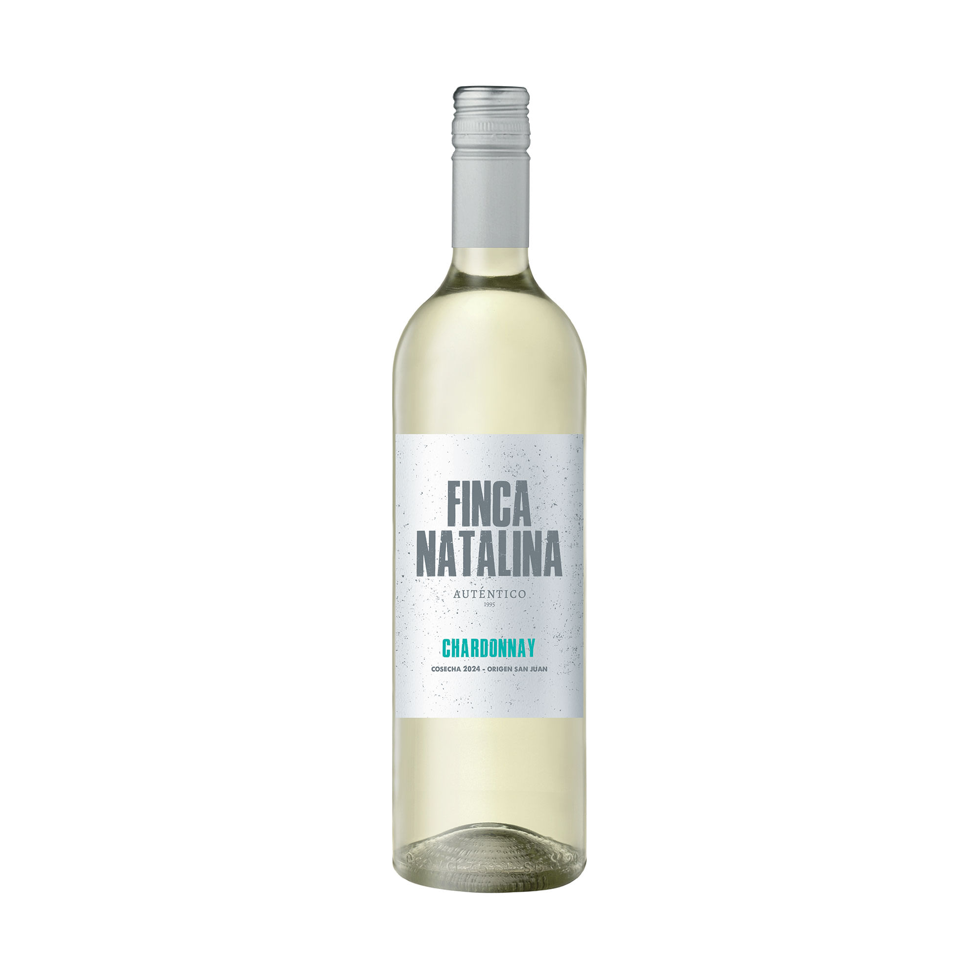 Vino blanco chardonnay auténtico Finca Natalina 750 ml