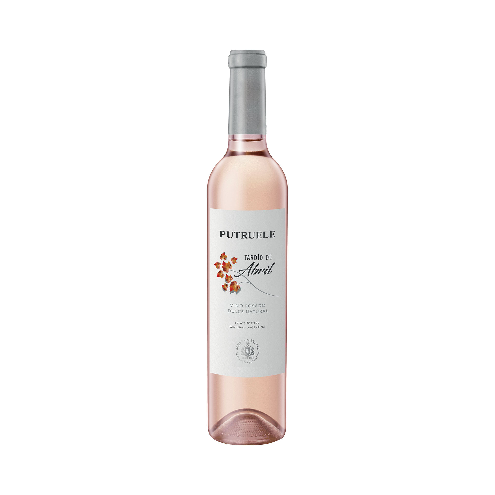 Vino rosado dulce Tardio de Putruele en botella 500 ml