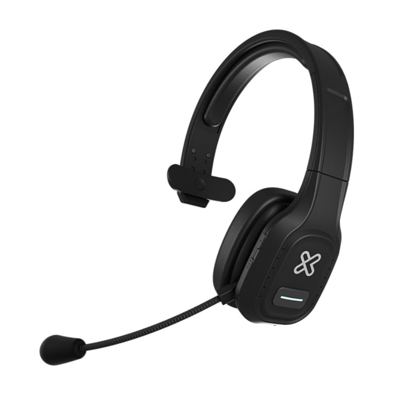 Headset Klipxtreme voxcom c/ vol-mic. monoaural wireless aislamiento de ruido (kch-750)