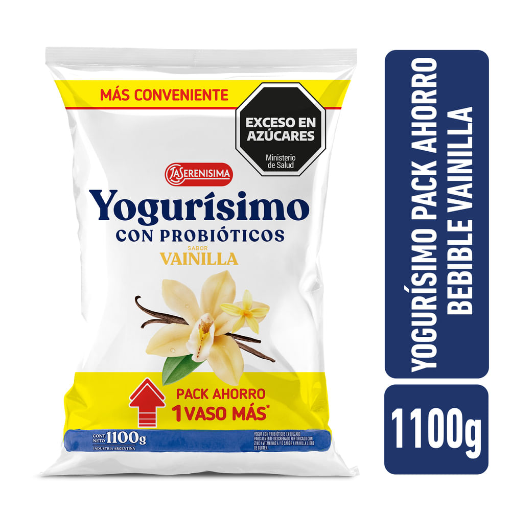 Yogur Bebible Yogurísimo Sabor Vainilla 1100 G
