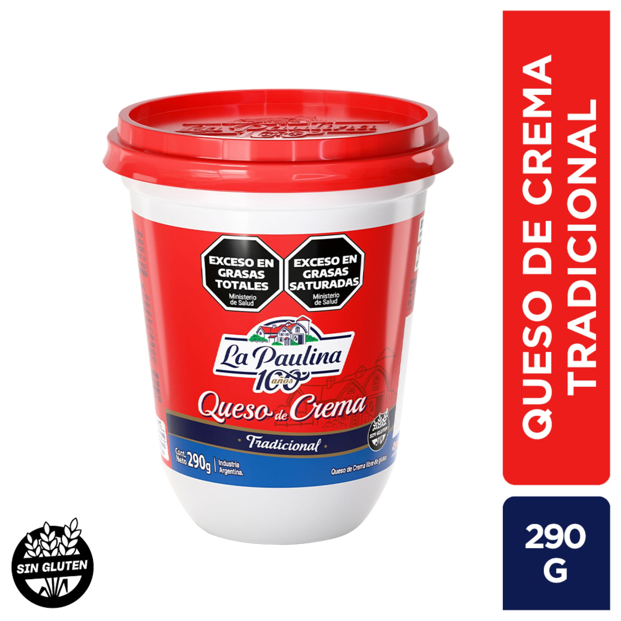 Queso Crema La Paulina Tradicional 290 G