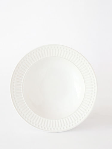 Set De 6 Platos Hondo Cerámica Roma 22 Cm Vajilla