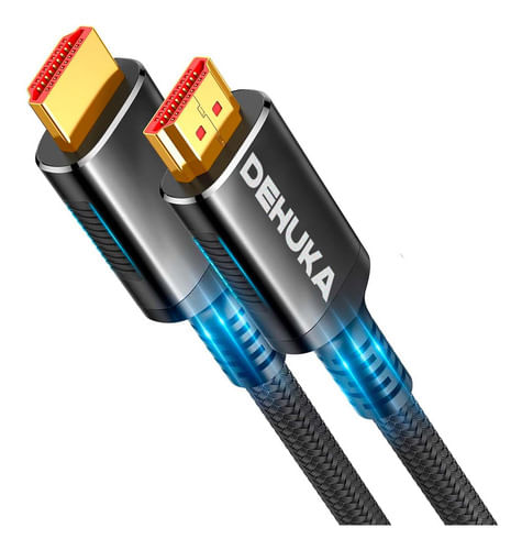 Cable Bidireccional Hdmi A Hdmi Full Hd 4k Alta Compatibilidad 1.8 Metros Dehuka
